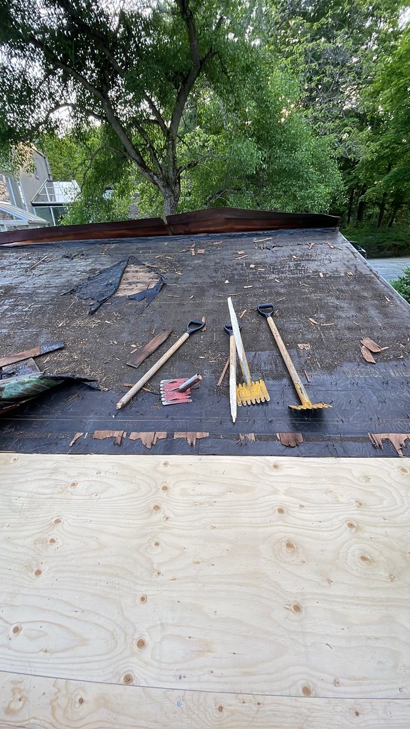 Roof Replacement using 16" Standing Seam Panels by Jay Carter Roofing & Sheet Metal