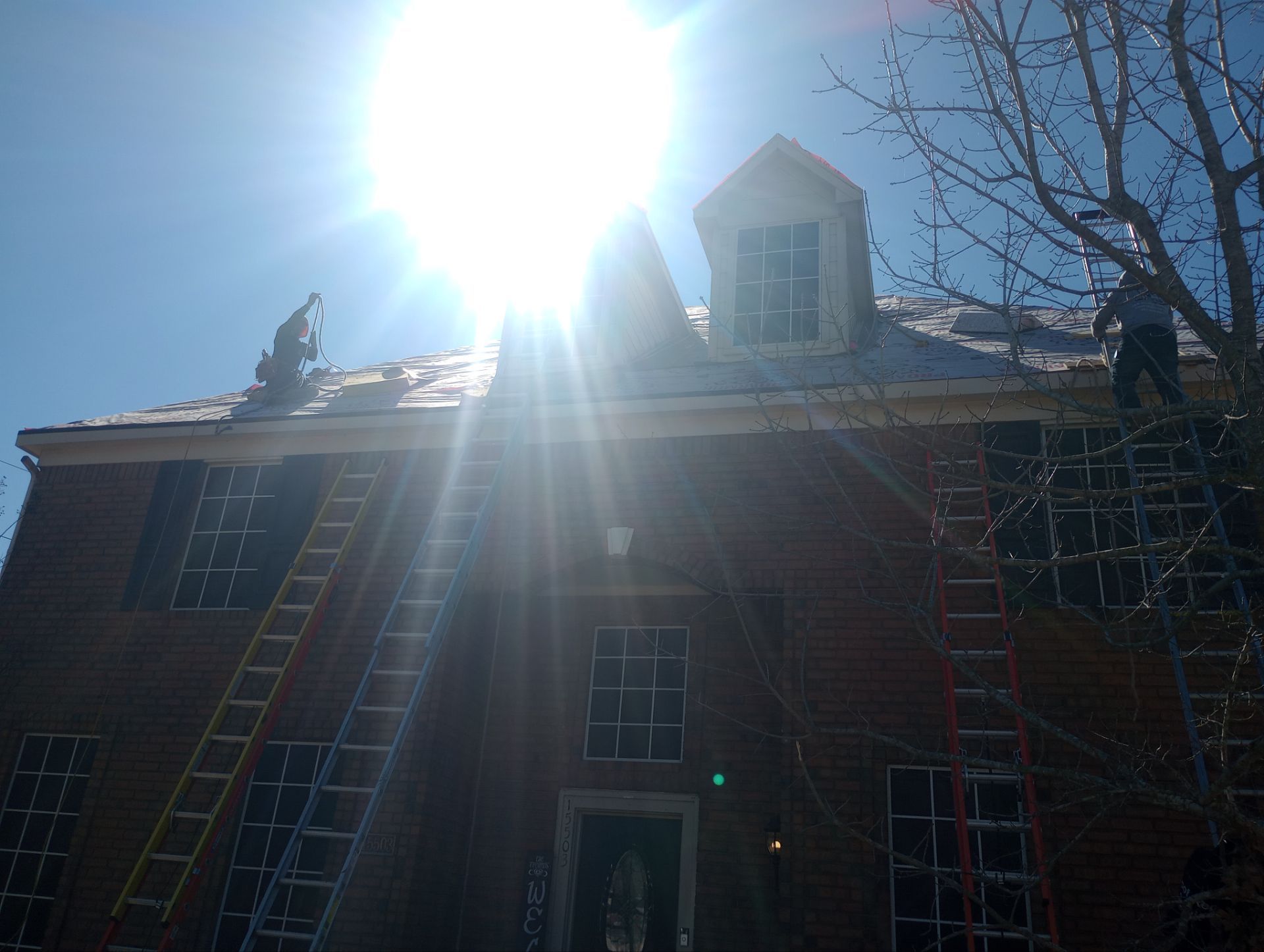 Residential Roofing Installation using Owen's Corning Duration (Lifetime) Shingles by Roof Repair Company