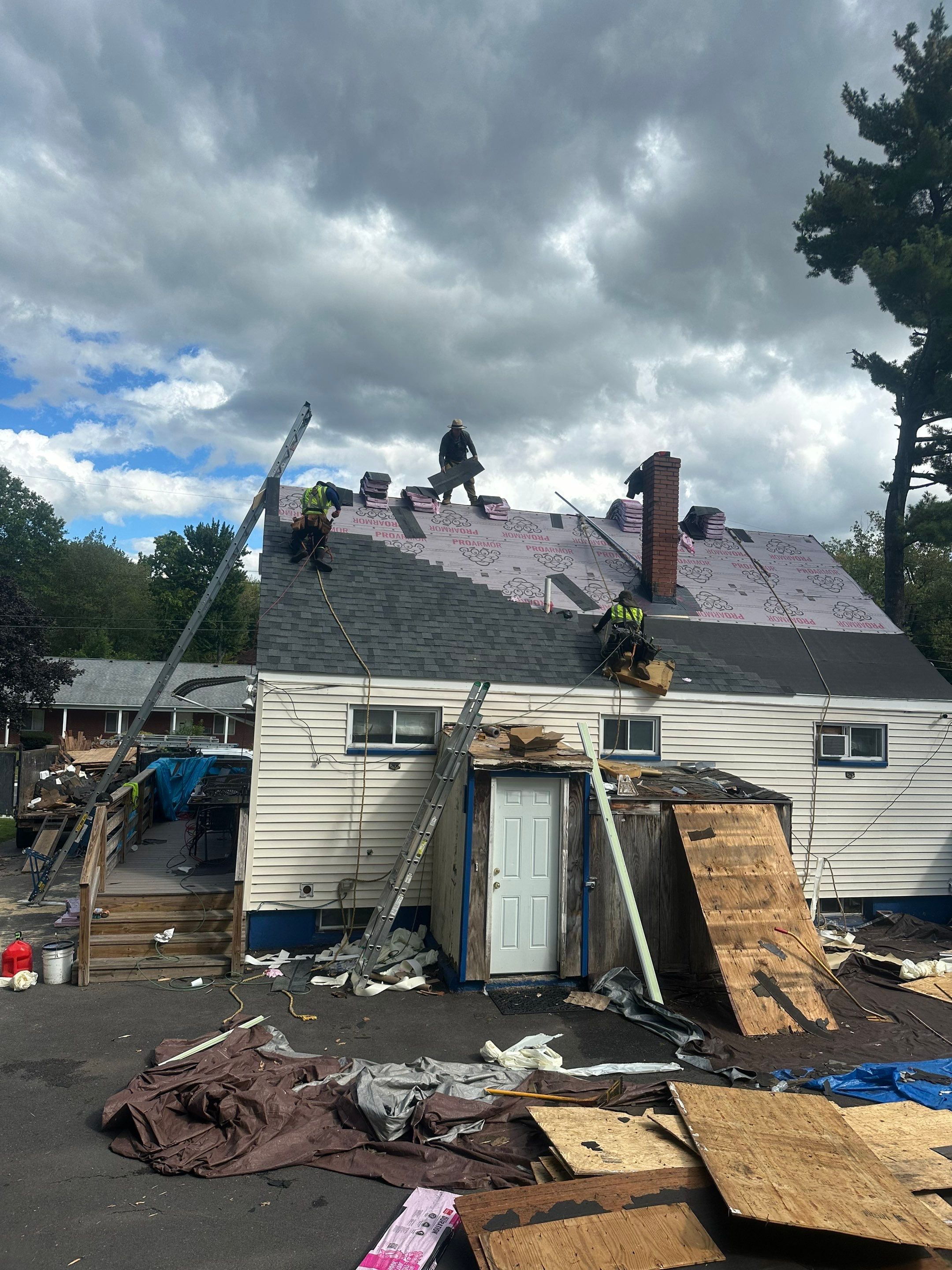 Owens Corning Duration: Harbor Blue in Hartford by Golden Shield Roofing