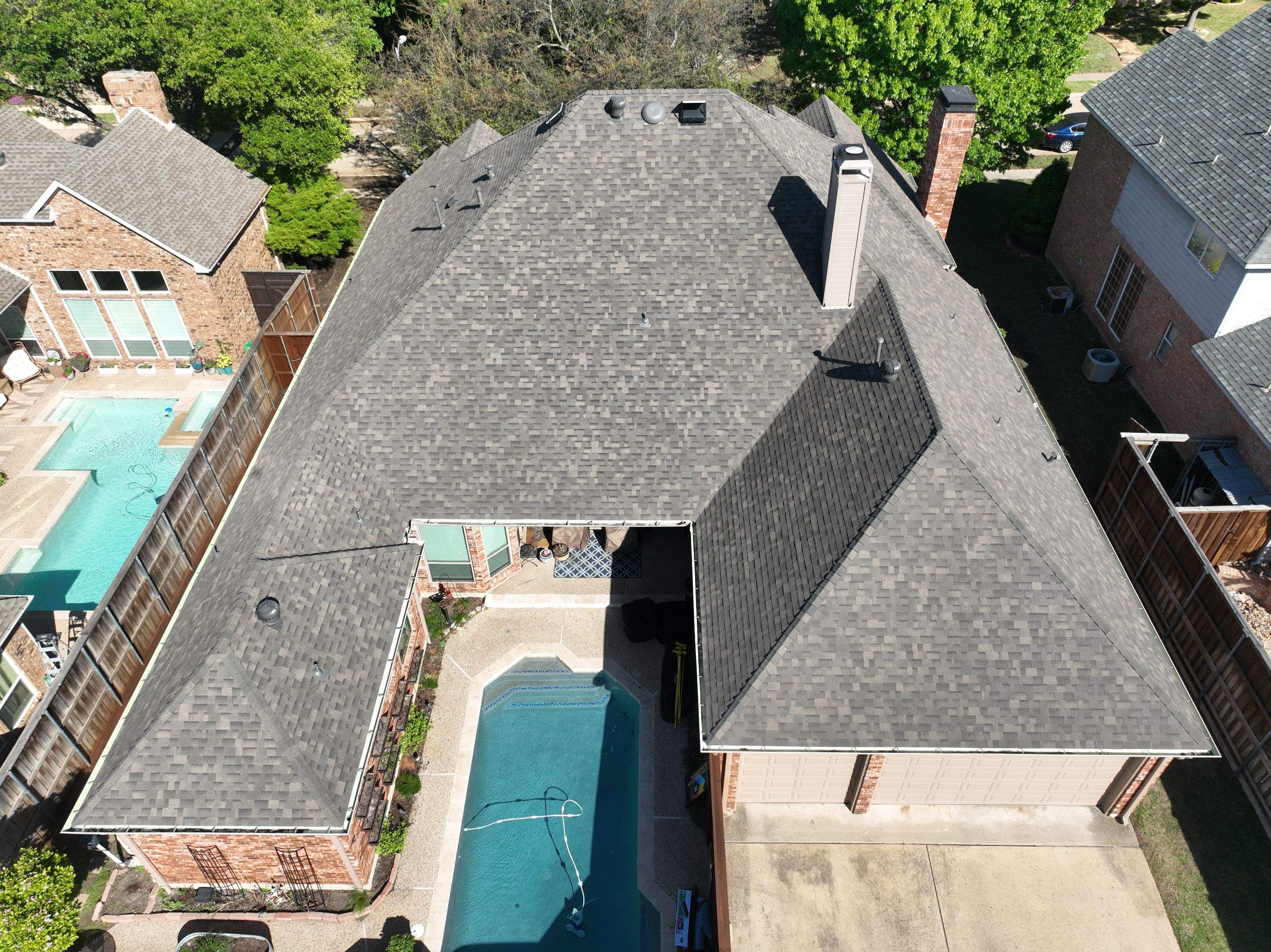 Residential Roofing Installation using Malarkey Vista Weathered Wood Plus by OneSource Roofing and Restoration