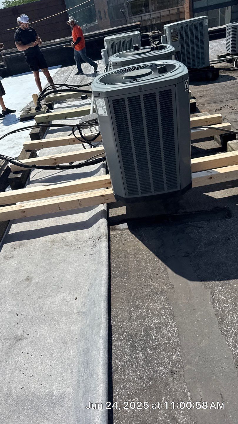 Glidden House by Commercial Roofing and Coating Systems 