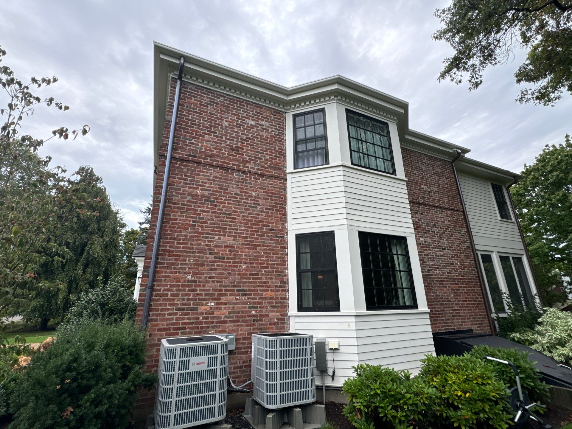 Gutter Installation using 4x6 Fiberglass Gutter by Gutter Pro Enterprises