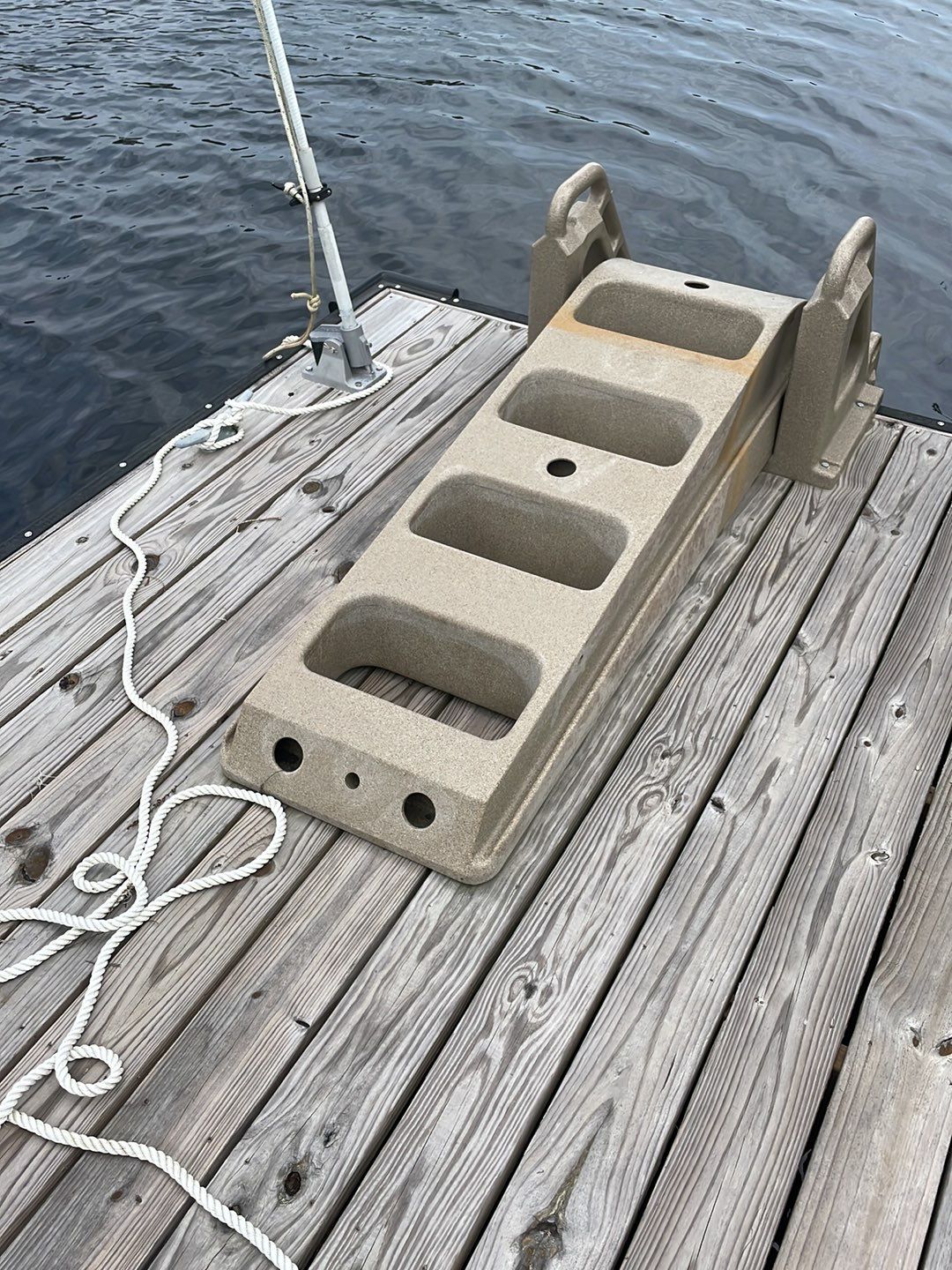 Dock using Wood Sealant by DuraSeal