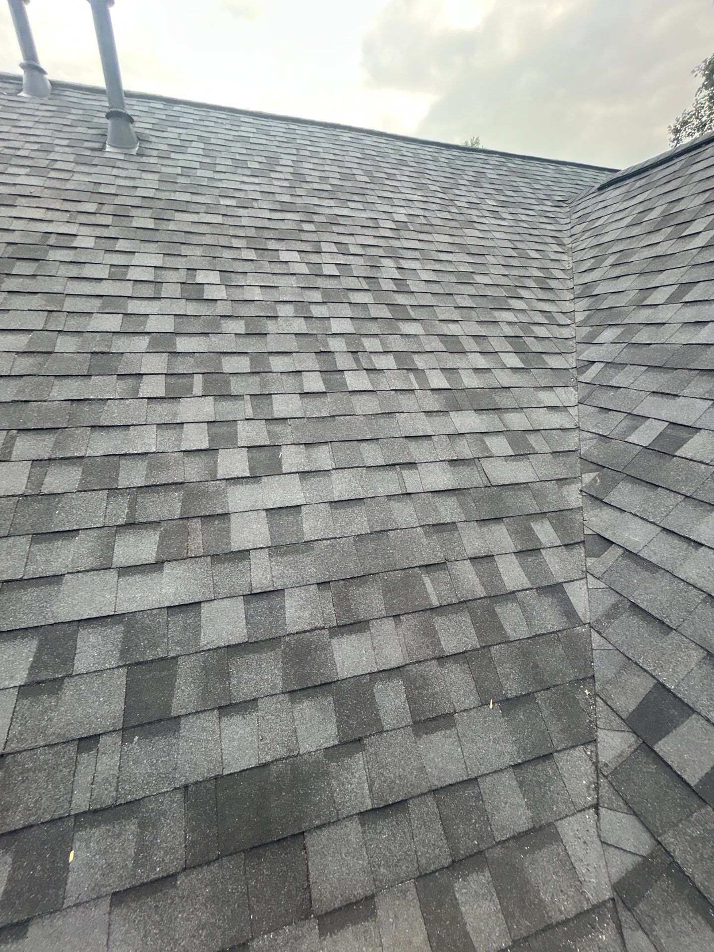 Great Falls : residential Roof with CertainTeed Landmark Pro in Max Def Moire Black  by RM Banning, Inc.