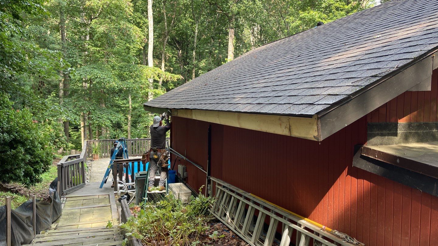 Deckhouse Roof Replacement by American Home Contractors