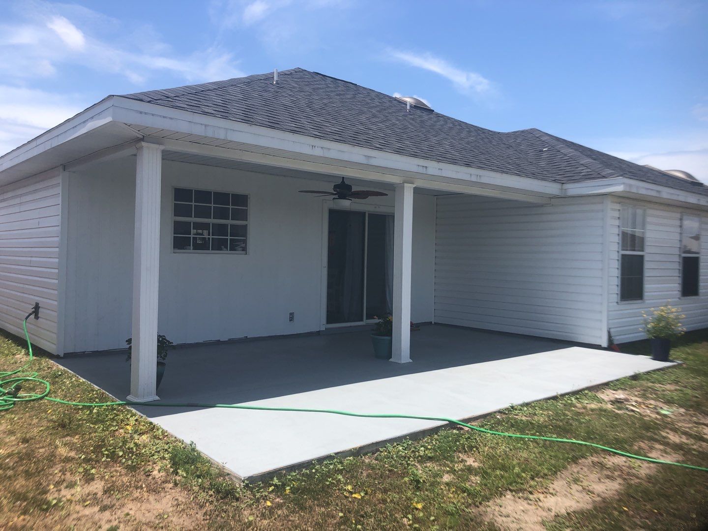 Gutter Installation using K-Style Seamless Gutters by Gutter Professors