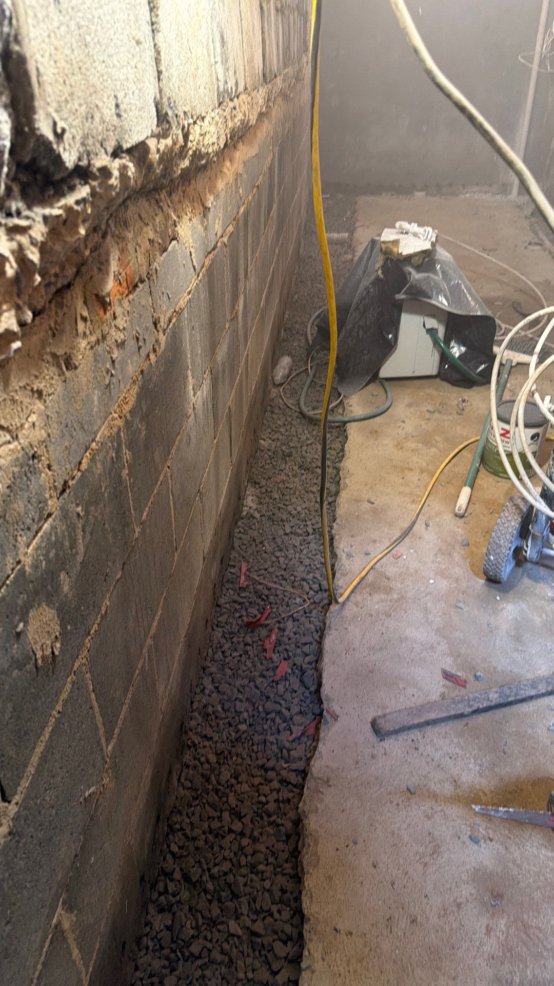 Interior French Drain South Amboy, NJ by Pure Service Pro, LLC 