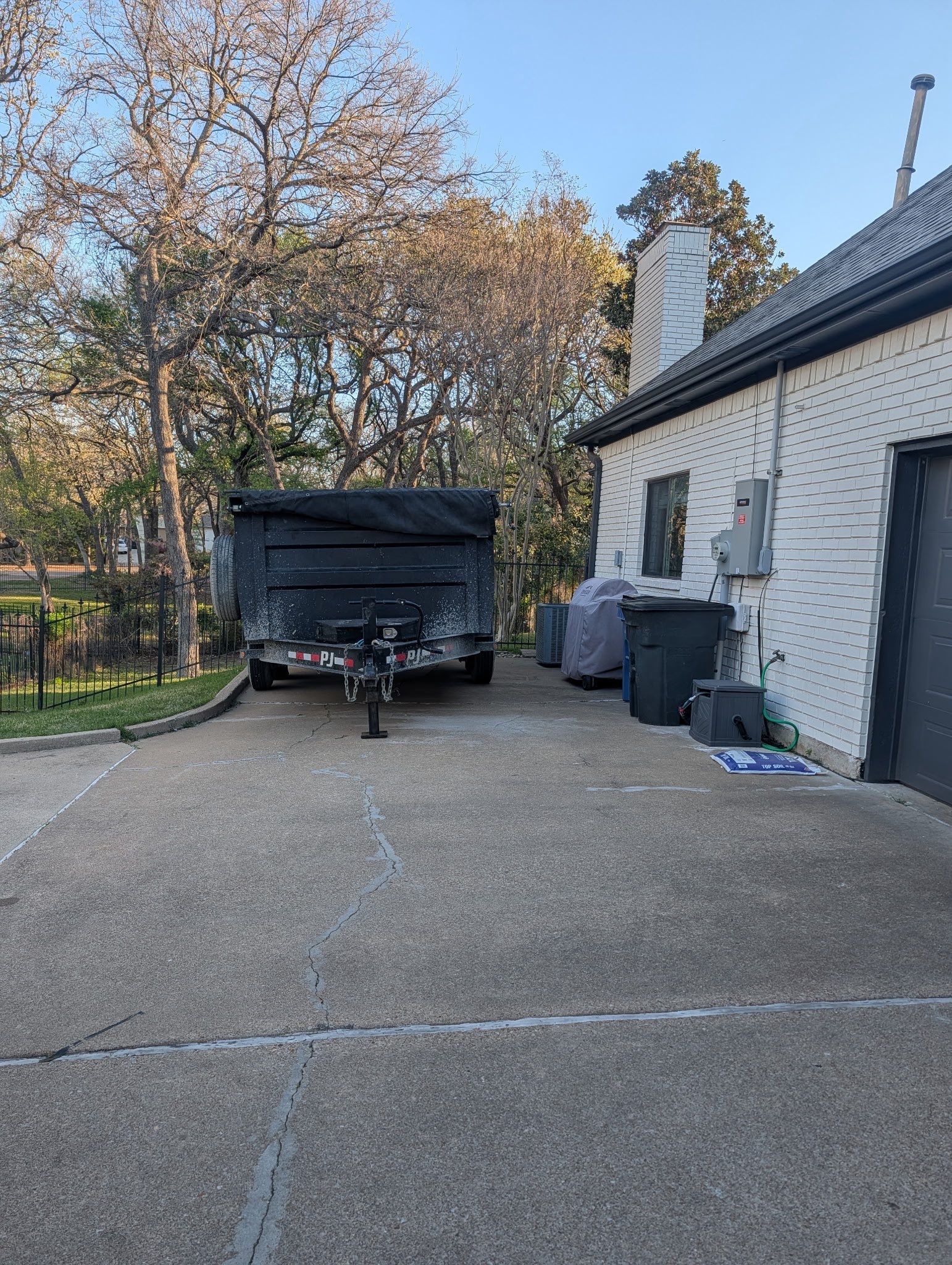 Fort Worth Dumpster by REH Construction, LLC.