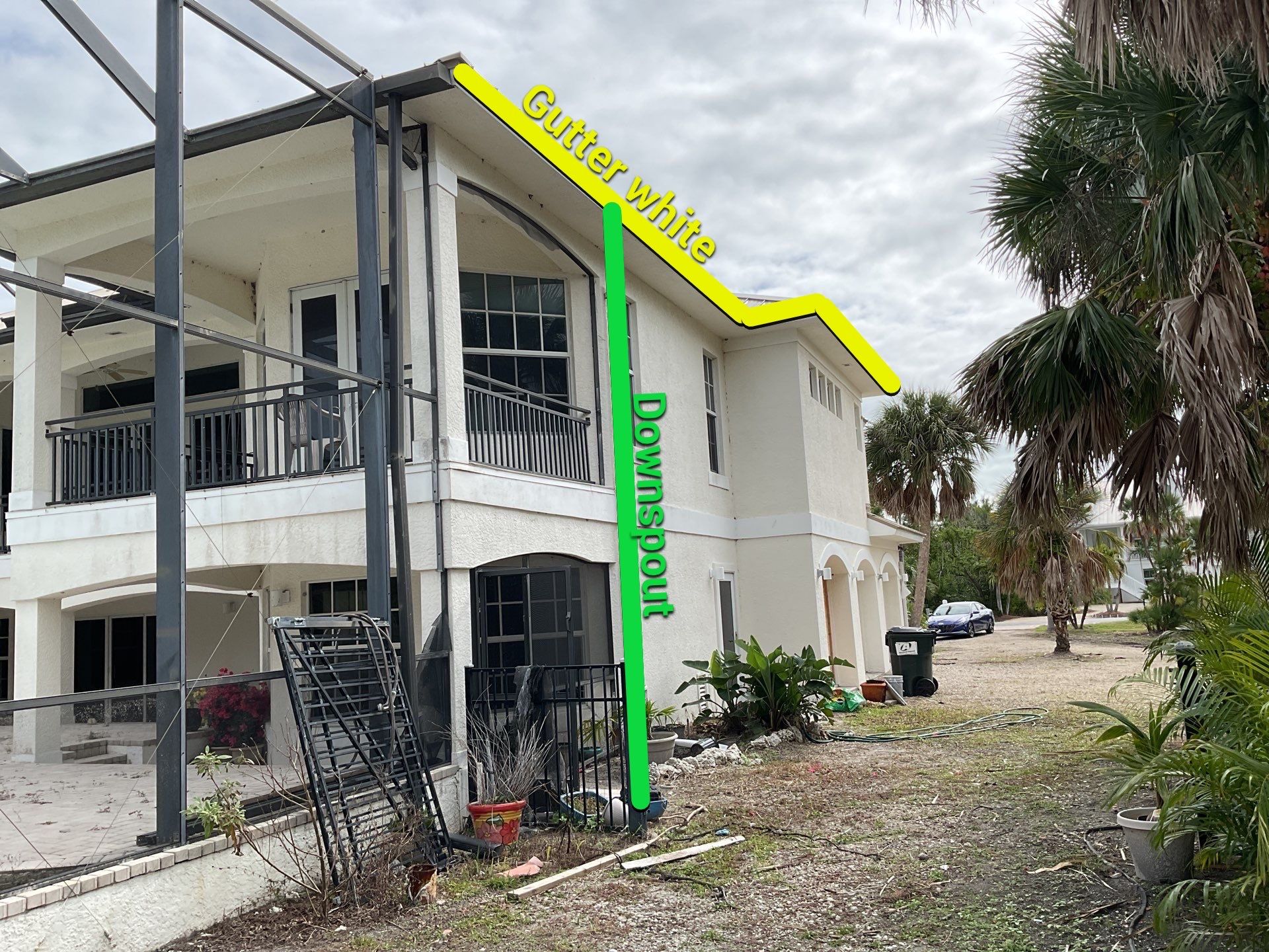 Commercial Gutters for Resorts in Sanibel FL by Gutter Professors