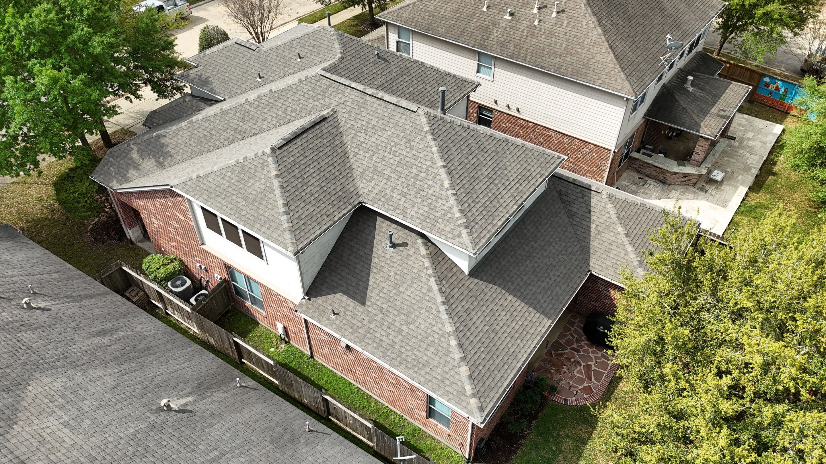 Residential Roofing Installation using IKO Dynasty in Katy by Core Four Roofing