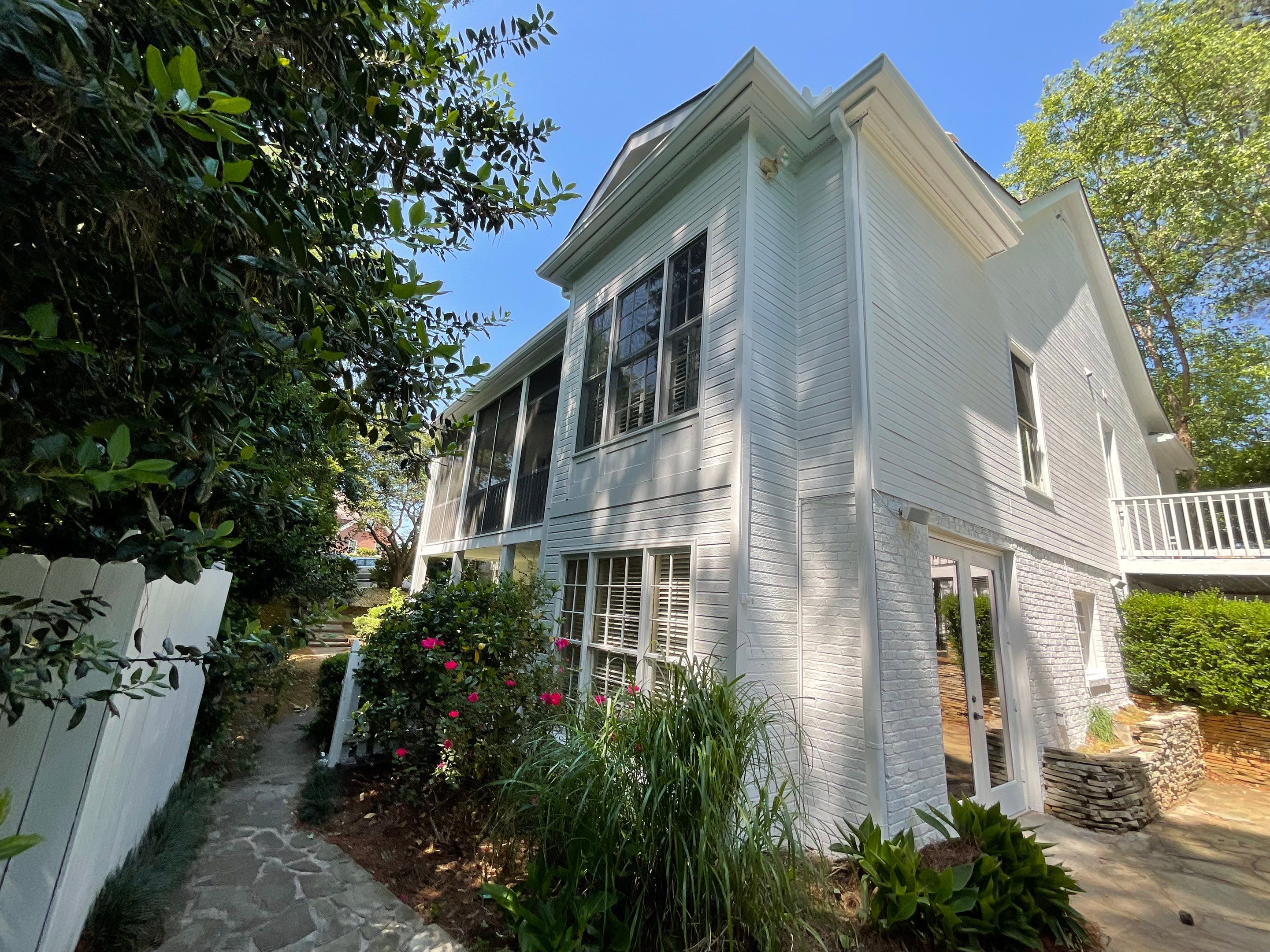 Full Exterior Painting and Brick Refinishing in Dunwoody, Georgia by Swift Home Renovations