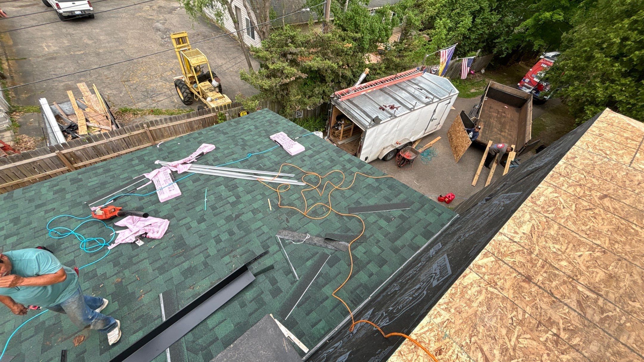 Roof Replacement using Owens Corning Duration by 180 Contractors