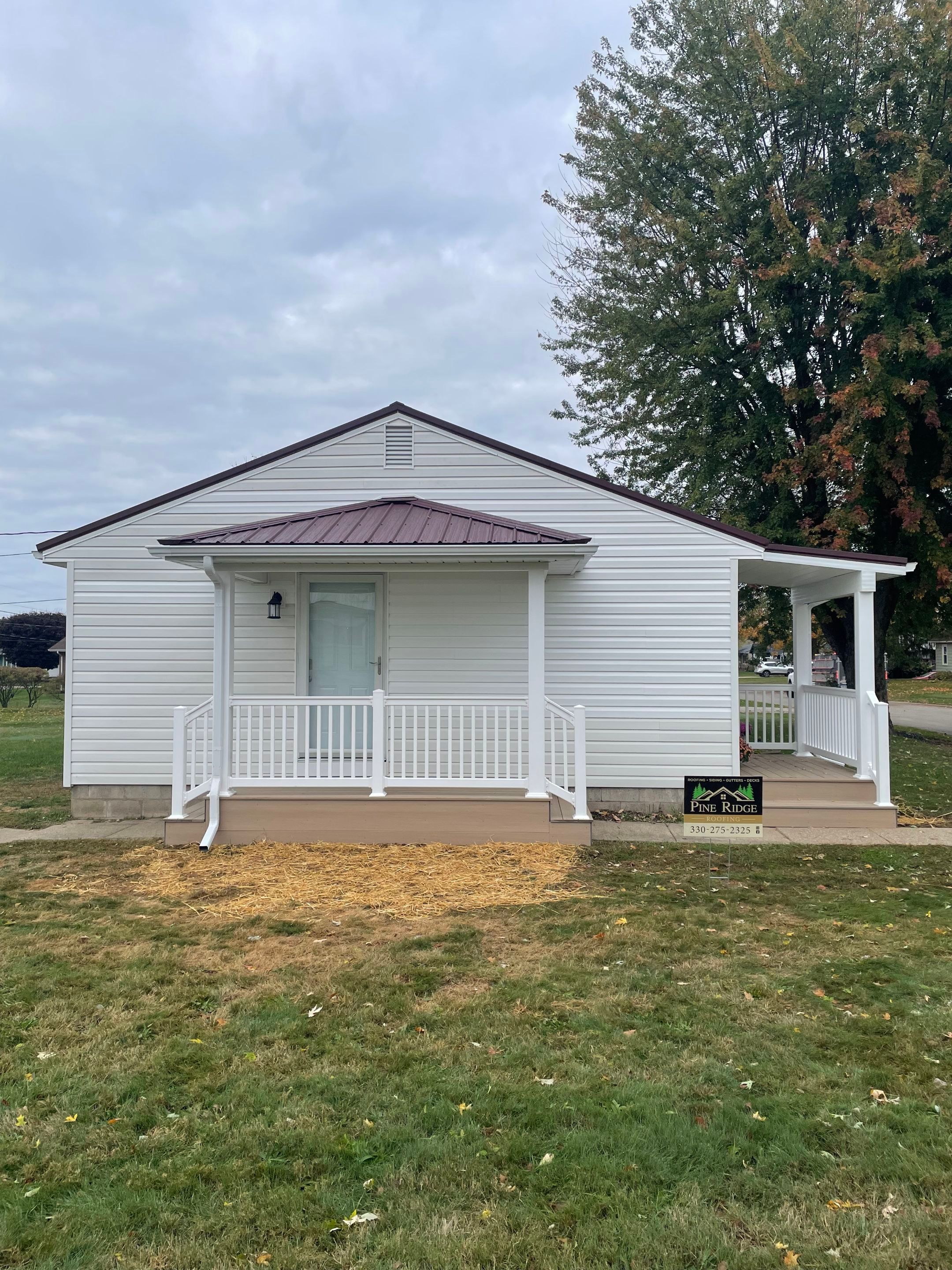 West Lafayette Ohio Decking Installation by Pine Ridge Roofing LLC