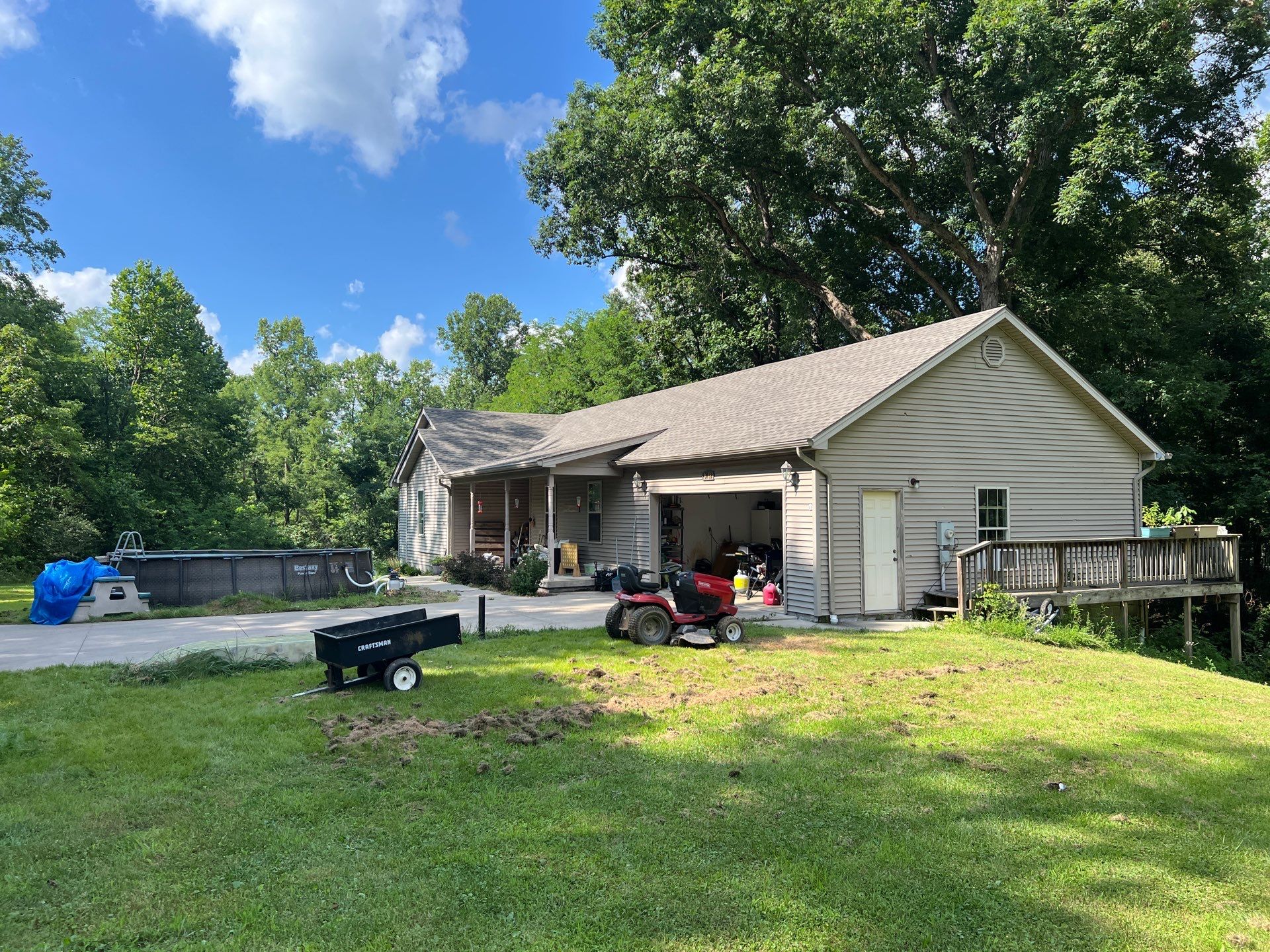 Project in Columbus by Moss Roofing