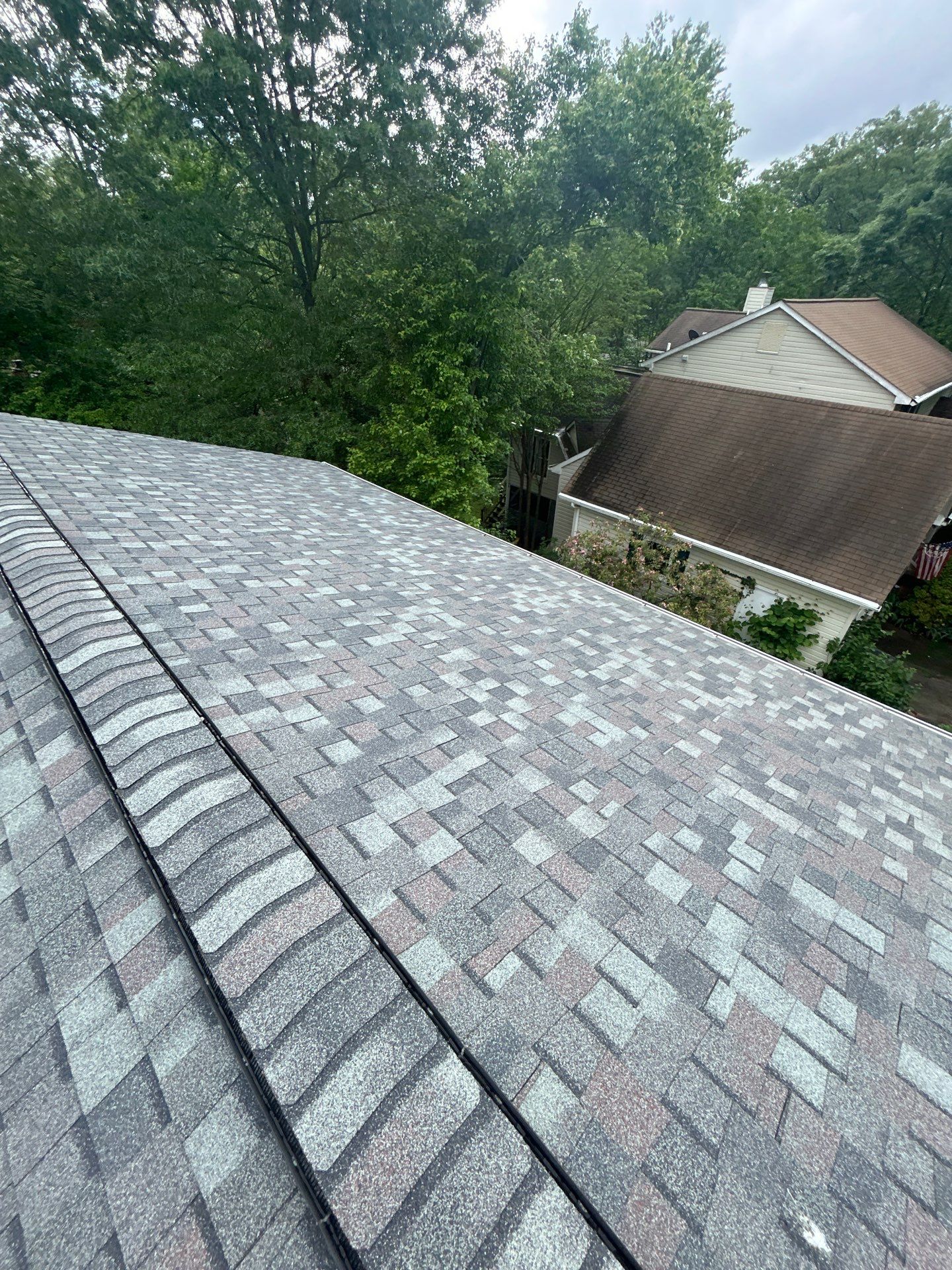 Montclair: Residential Roof Replacement with CertainTeed Landmark Pro in Max Def Colonial Slate by RM Banning, Inc.