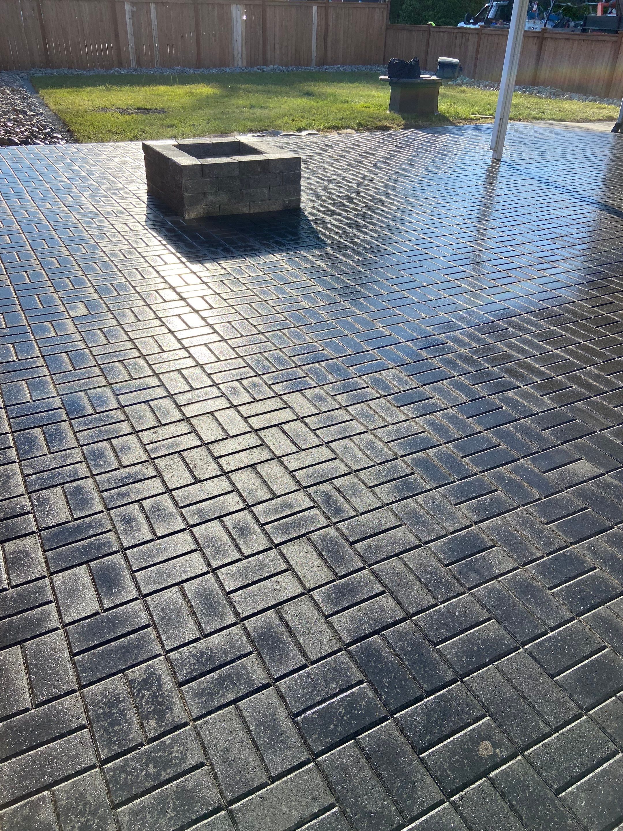 Connie G. Pavers Patio and Gravel Driveway by Jireh Asphalt & Concrete Inc 