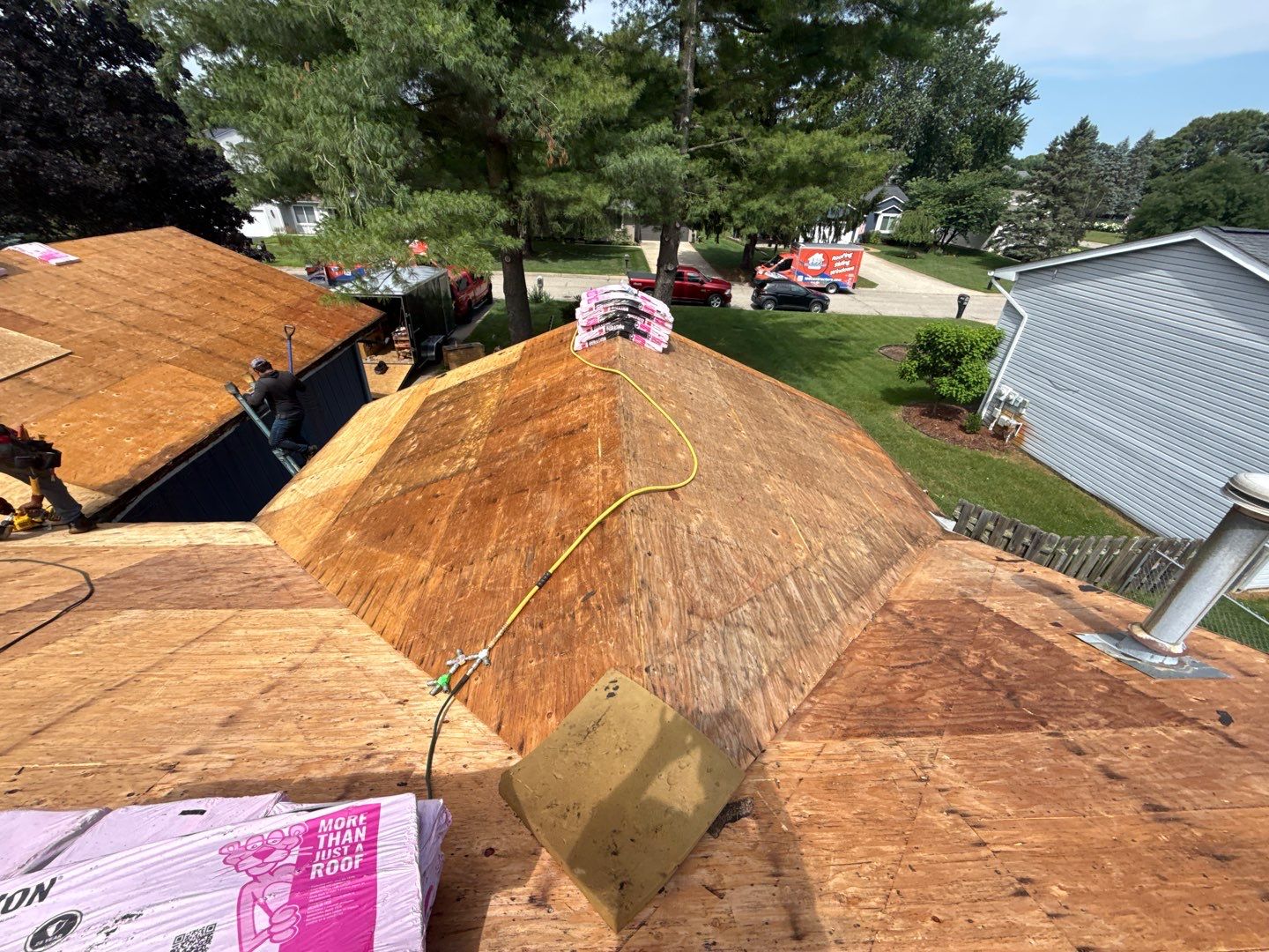 Roof Replacement using Owens Corning Tru Definitions by 180 Contractors