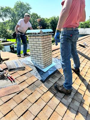 Turtle Shell gutter protection installation in Woodridge, IL 60517, photograph 25