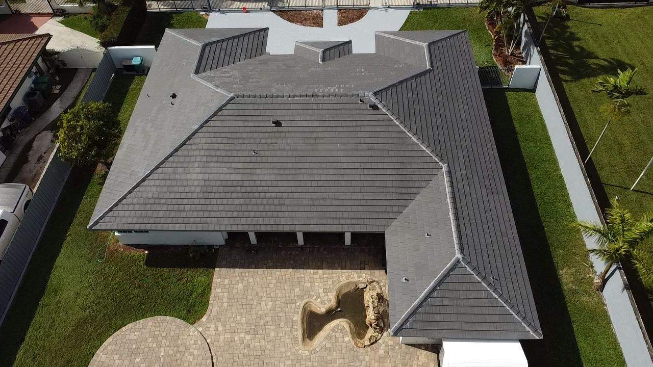 Residential Roofing Installation using Tile Roof by City Roofing Inc