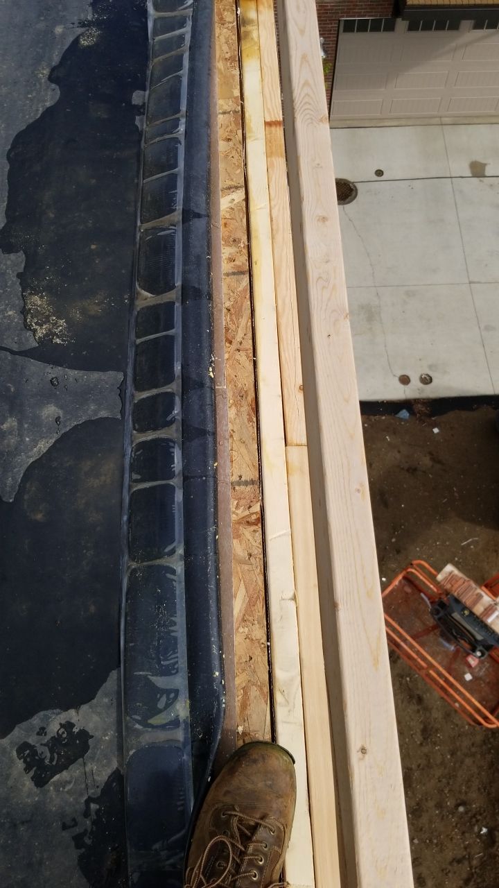 Paver install by Absolute Roofing and Construction