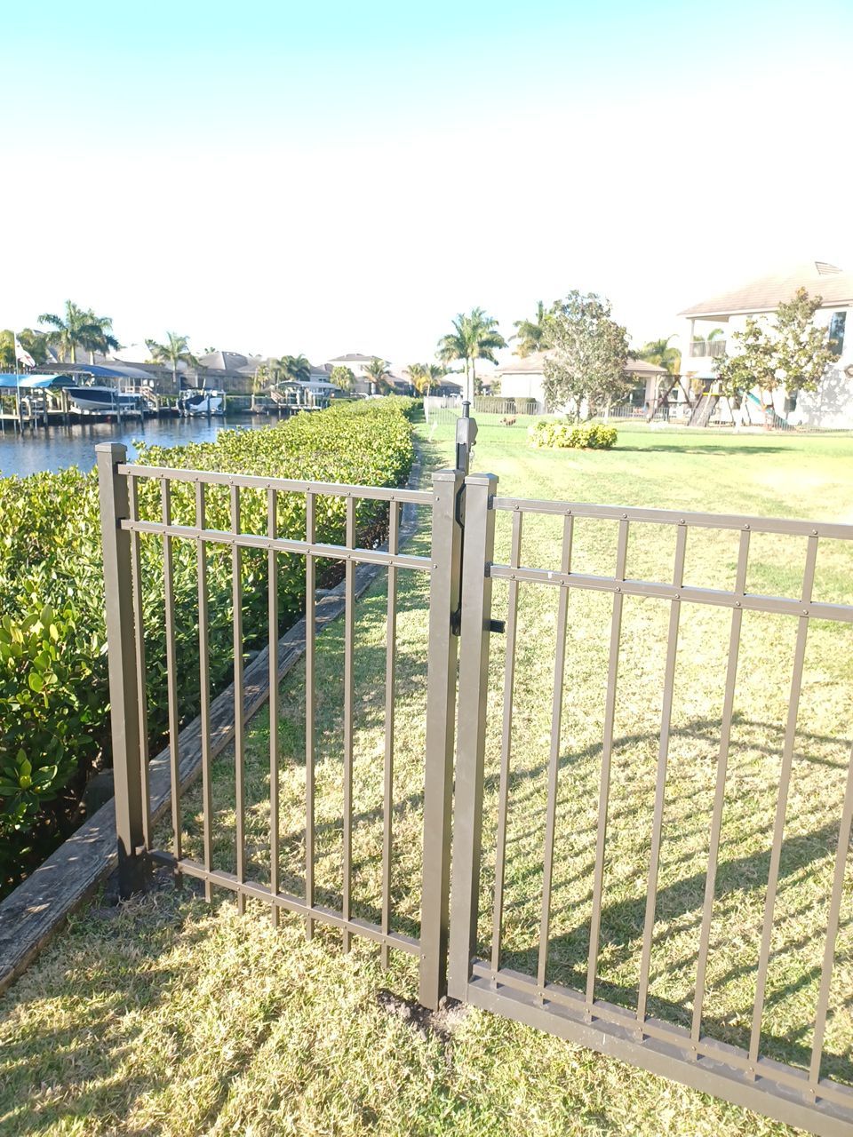 Bradenton, FL  Custom Boat Dock Gate by Asap fence and gates, LLC