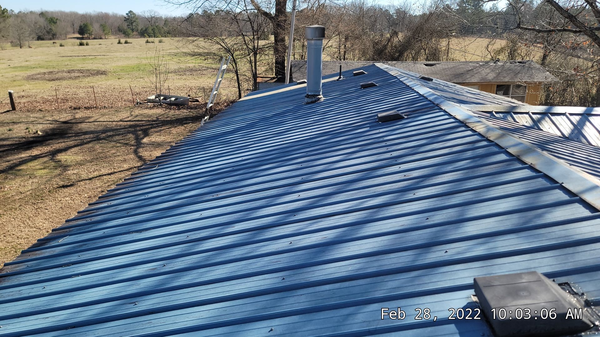 Commercial Roofing Installation using Aldocoat Coatings by Hostetler Roofing