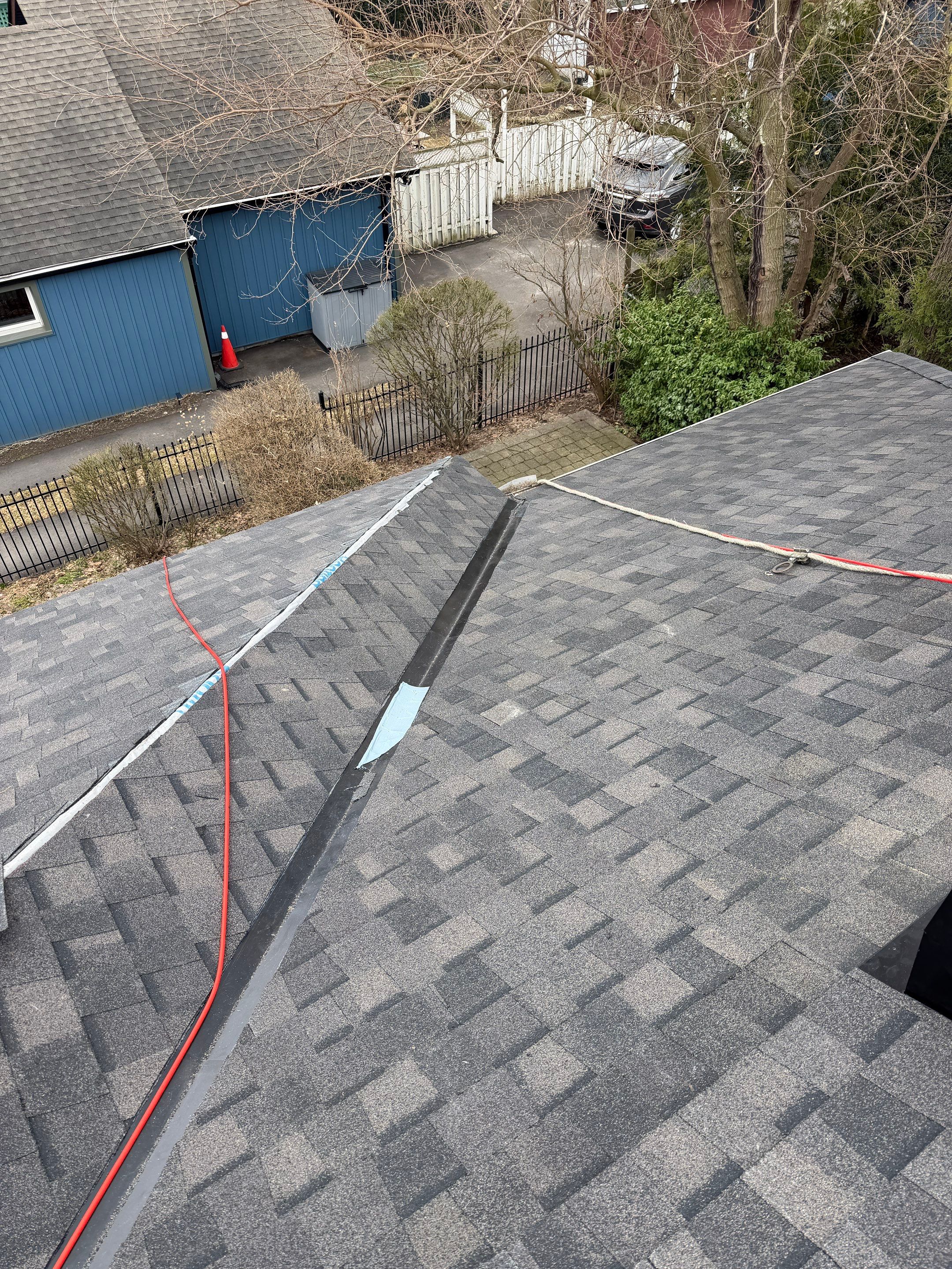 Project in Hamilton by The Roofing Crew