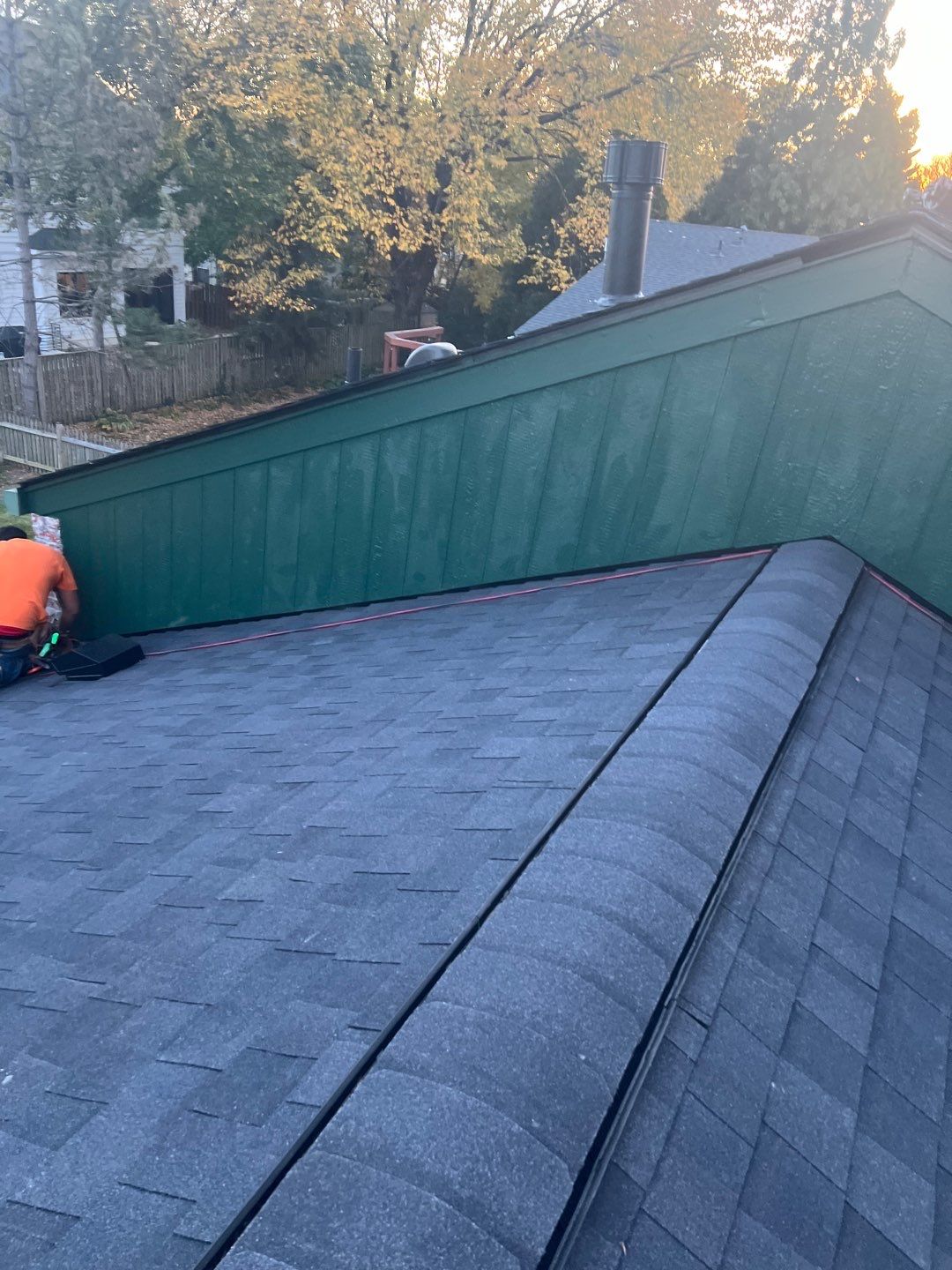 Arlington: Residential Roof Replacement with CertainTeed Landmark Pro Designer Shingles in Max Def Charcoal Black by RM Banning, Inc.