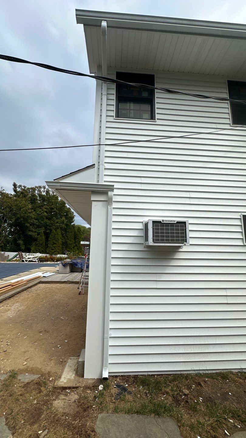 Full House Installation by Above All Gutters 