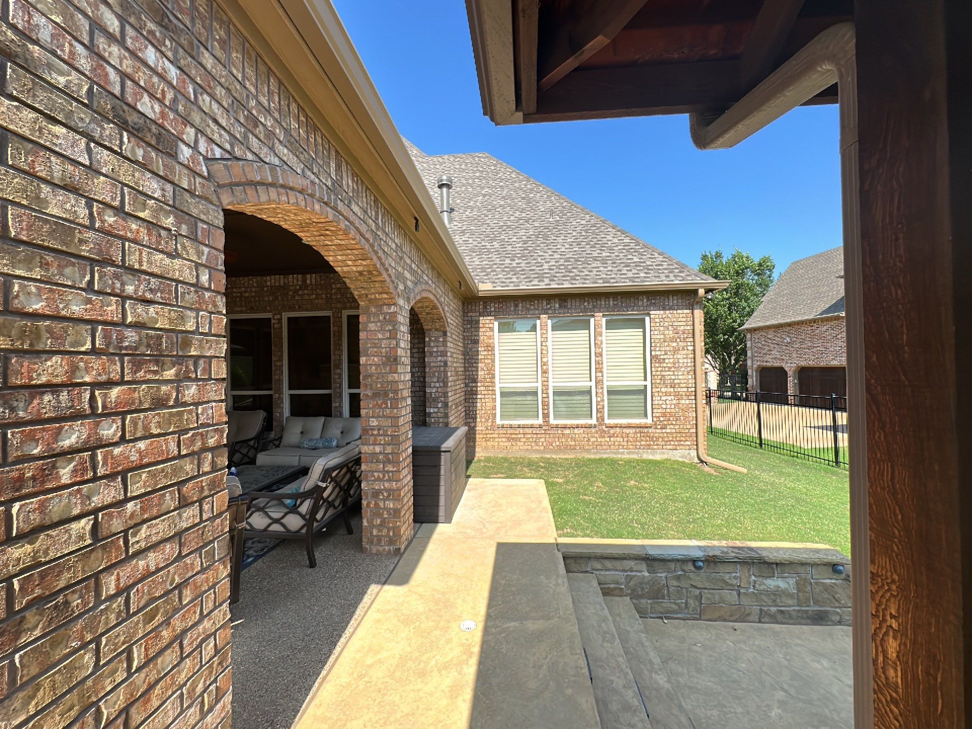 Beautiful Estate Remodel - Roof, Copper Gutters, Exterior Stain, Siding Replacement by First United Roofing & Construction