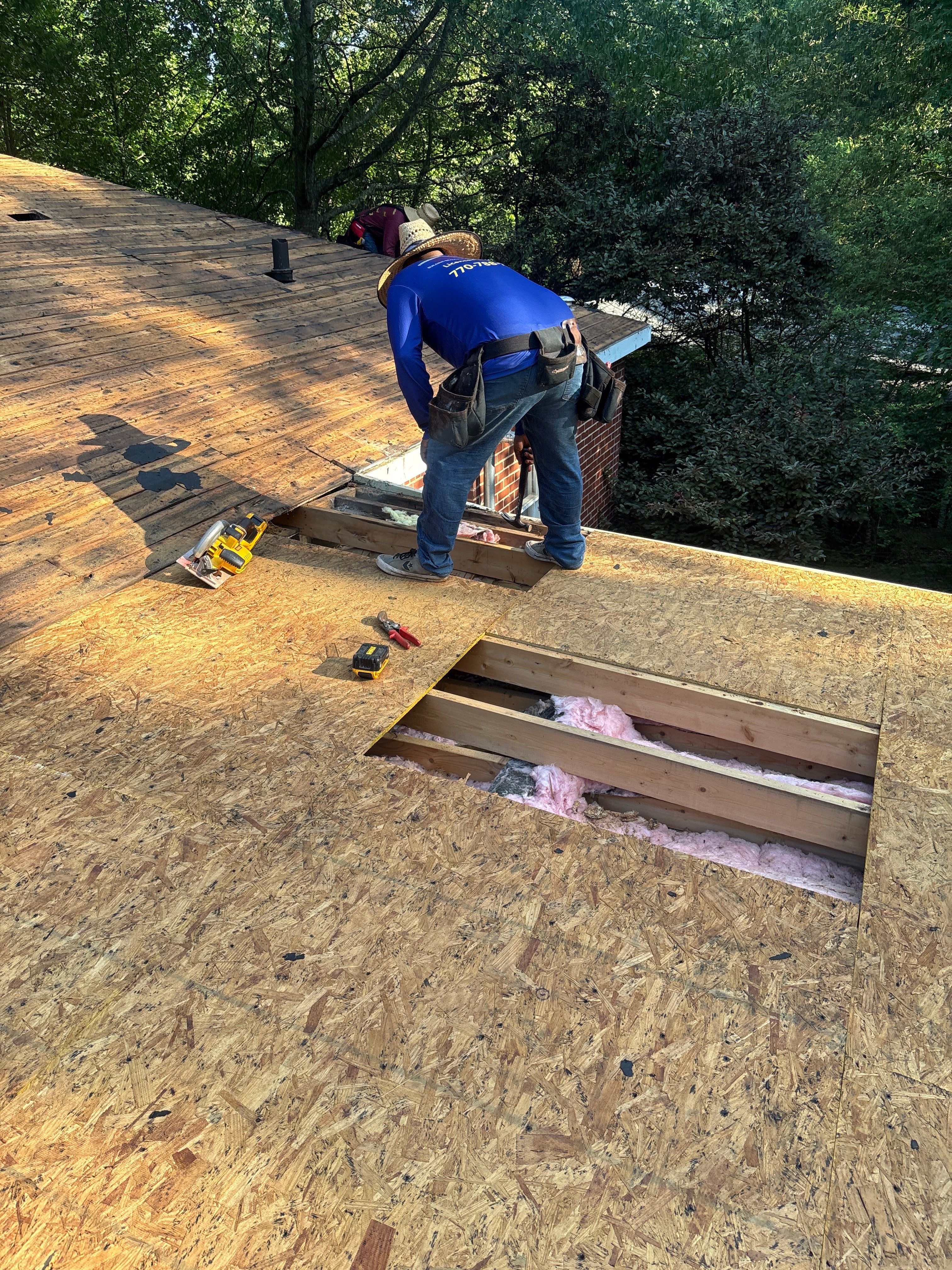 Roof replacement by Deerfield Roofing LLC