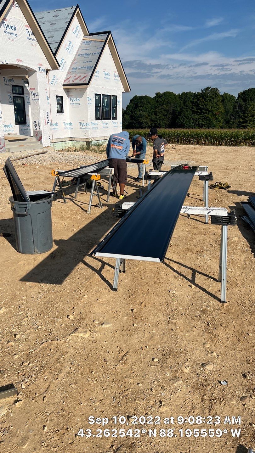 Metal roofing using Standing Seam by Stendahl Services