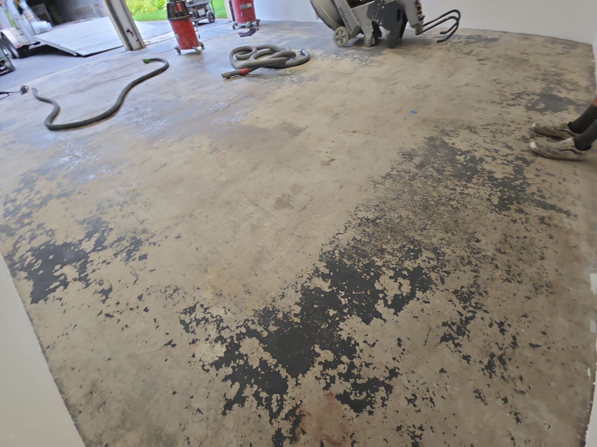 Garage Transformation using Slate Hybrid by Croc Coatings, LLC