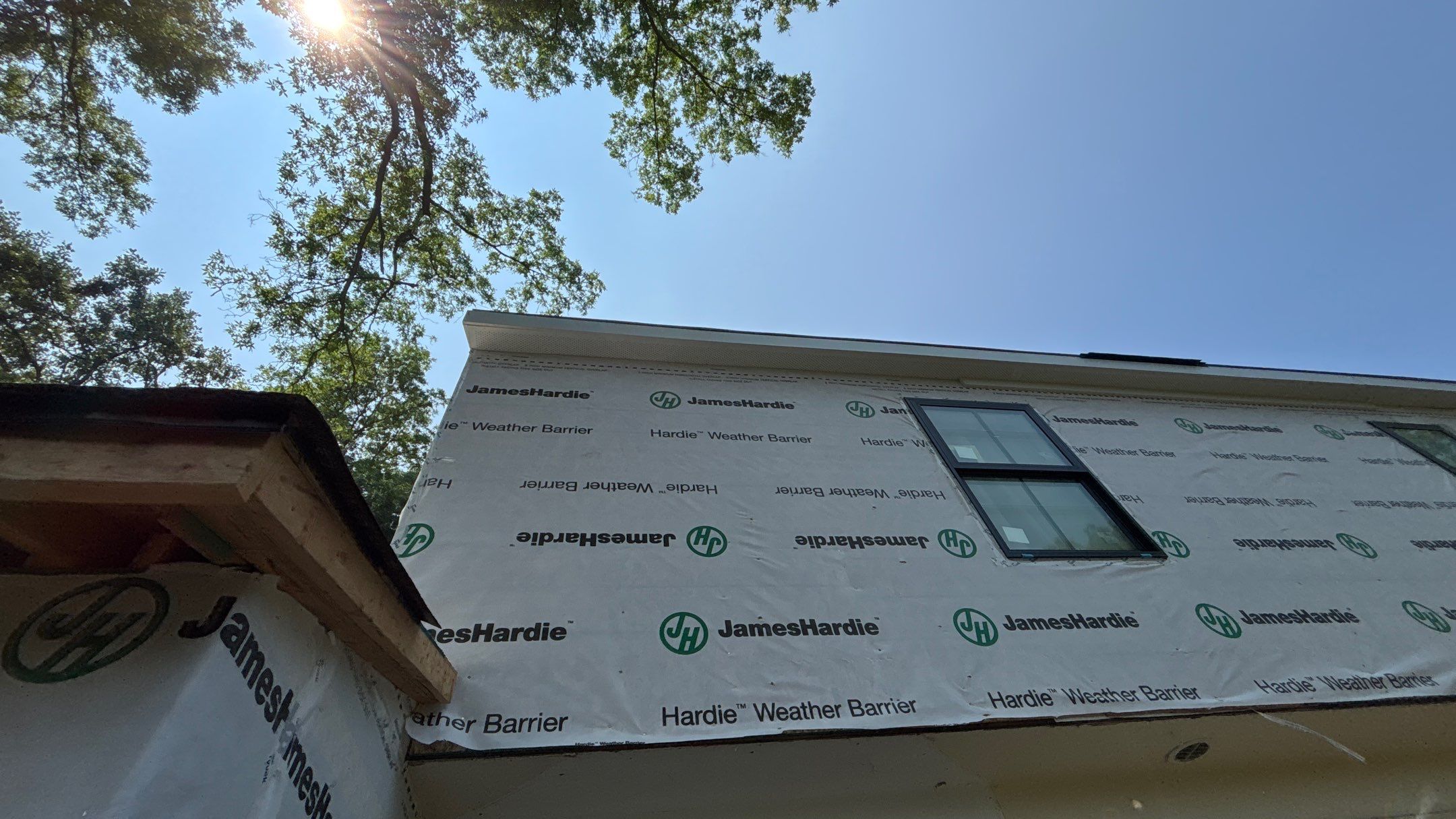 Siding Replacement using Hardie Plank S8 1/4"  Arctic White by 180 Contractors