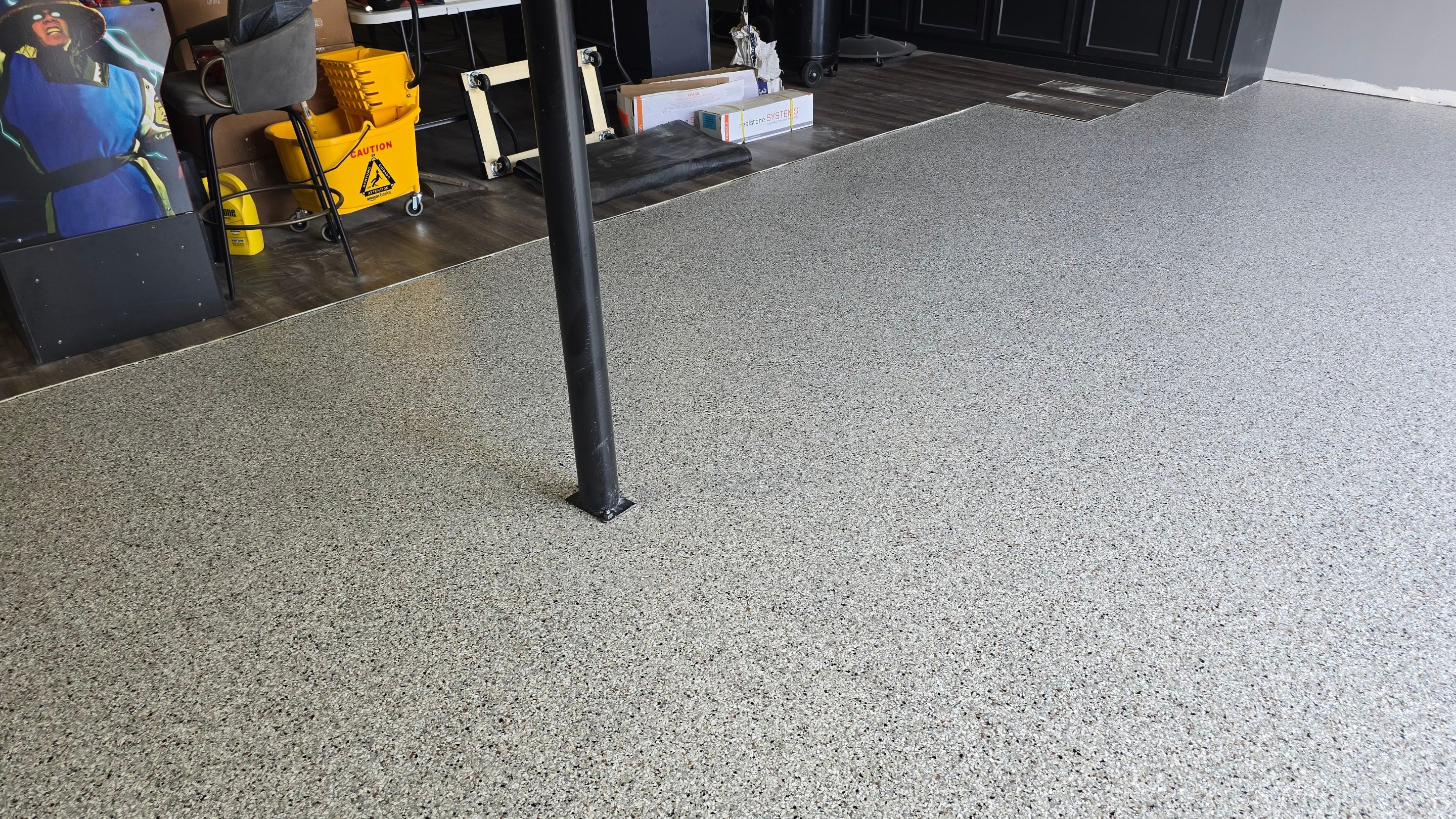 Garage using Coyote by Elite Floor Solutions