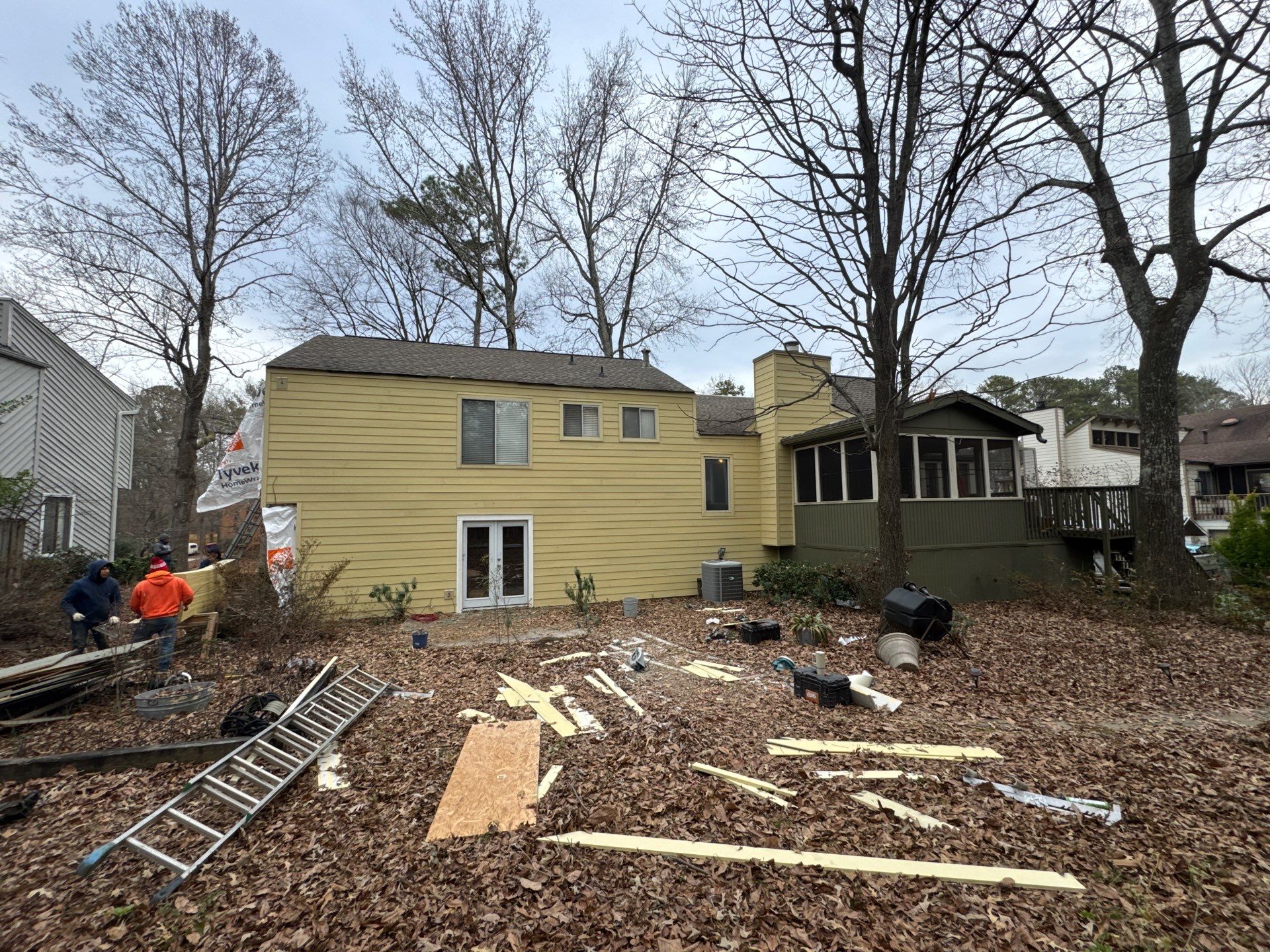 Full Exterior Siding Replacement and Deck Renovation in Marietta by Swift Home Renovations