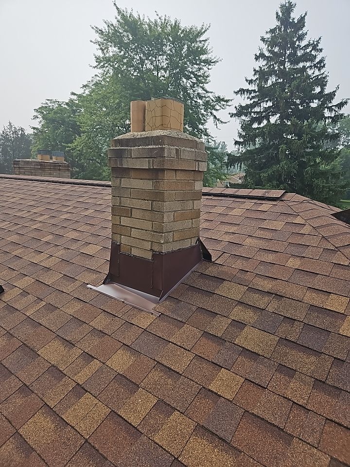 Residential Roof Replacement using Owens Corning, Desert Rose by Absolute Roofing and Construction