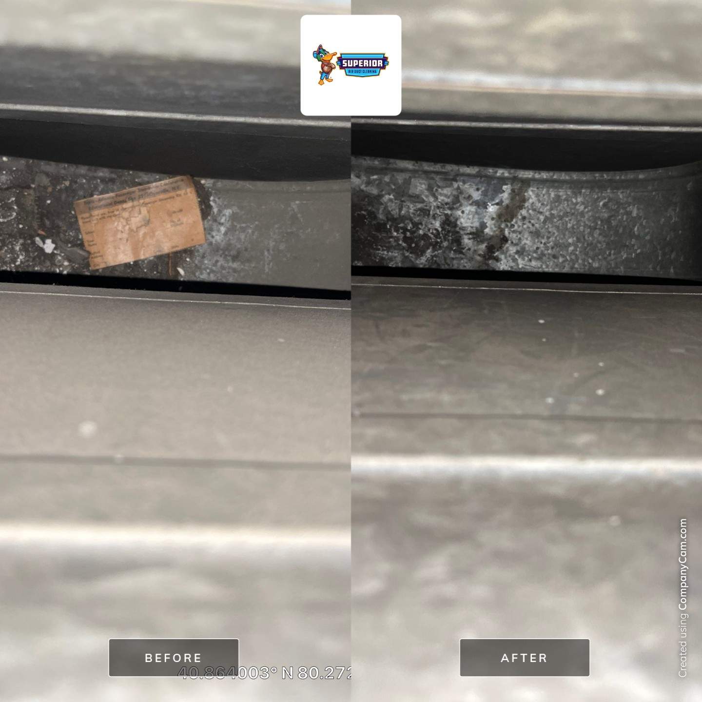 Air Duct Cleaning With a Vacuum Truck in Ellwood City, PA by Superior Air Duct Cleaning