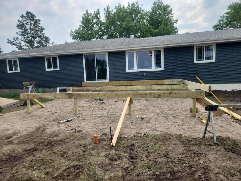 New Deck by Homebound Construction