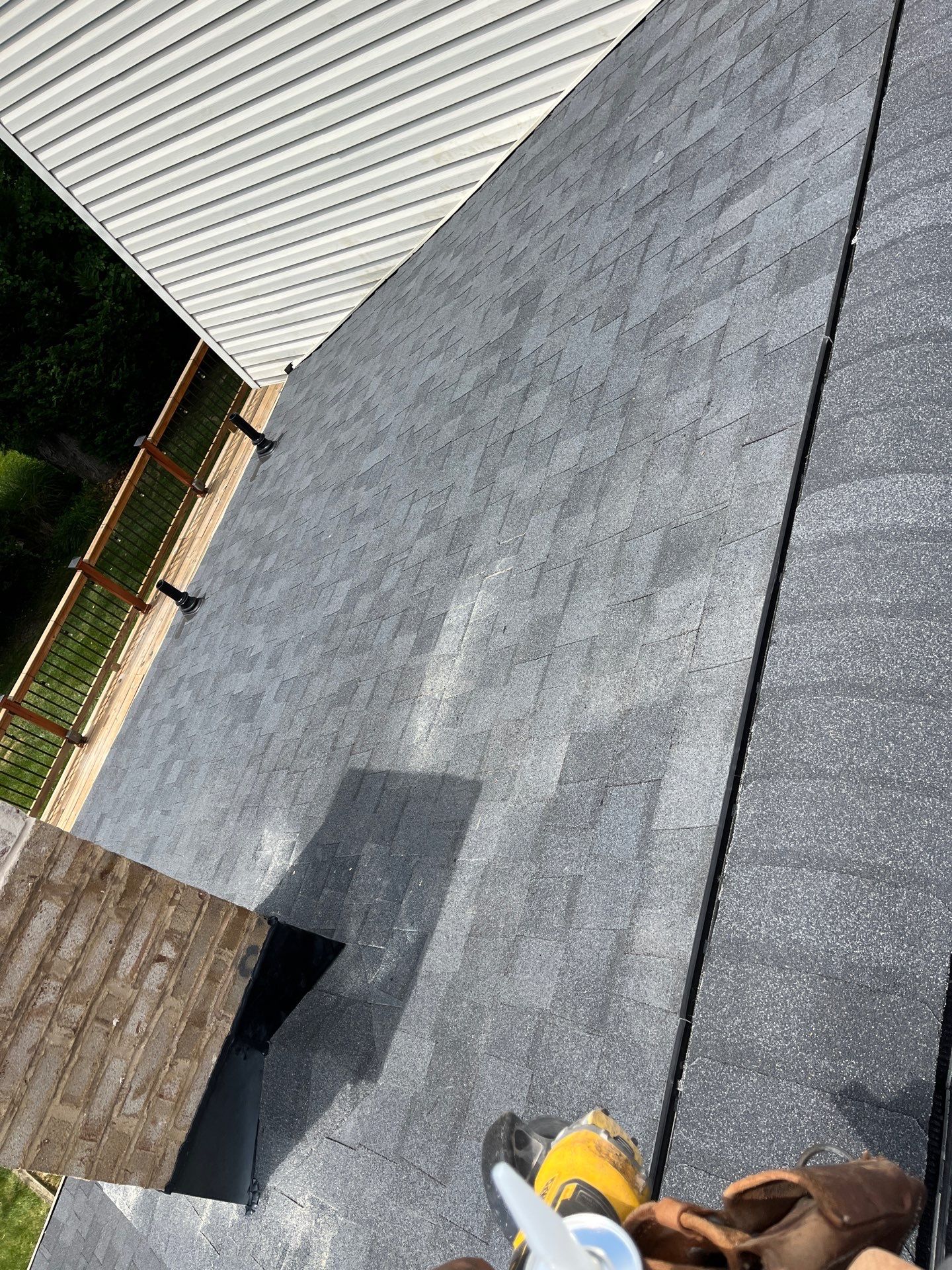 Vienna: Roof Replacement with CertainTeed Landmark Designer Shingles in Moire Black by RM Banning, Inc.