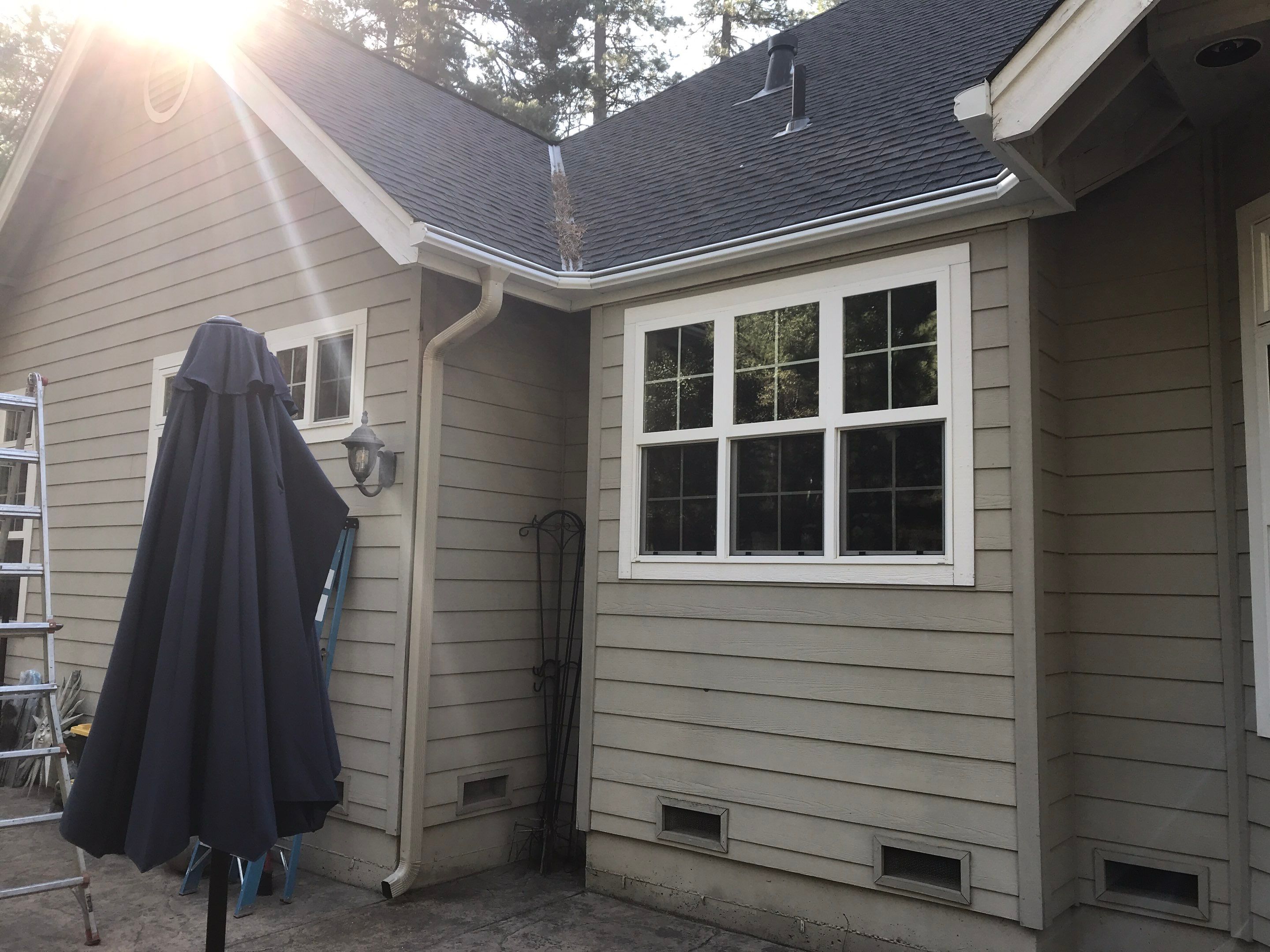 Gutter Installation using Englert LeafGuard Gutters by Byers Enterprises 
