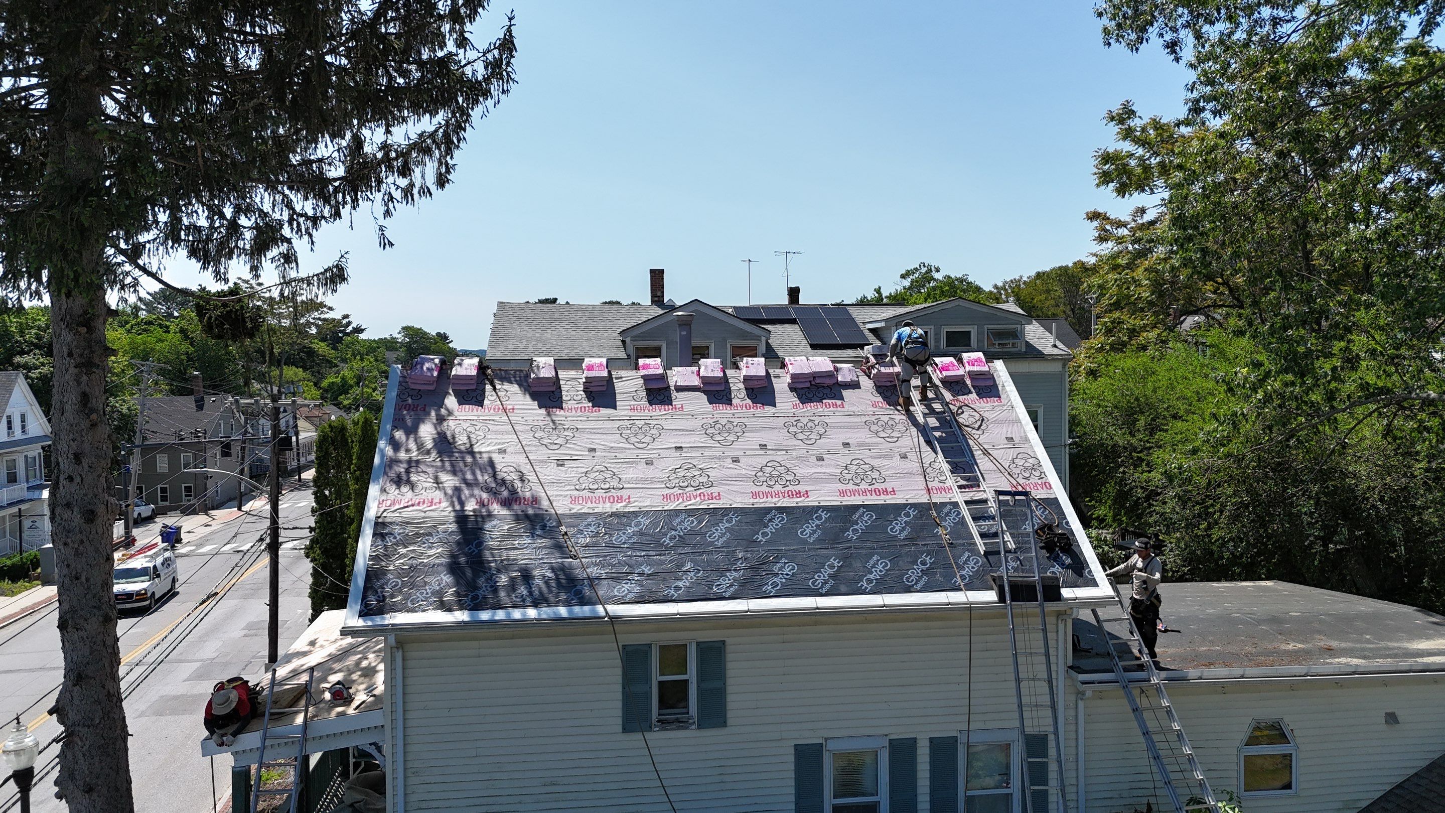 Roof Replacement & Fascia Upgrade Methuen, MA by Mighty Dog Roofing of Greater Middlesex County