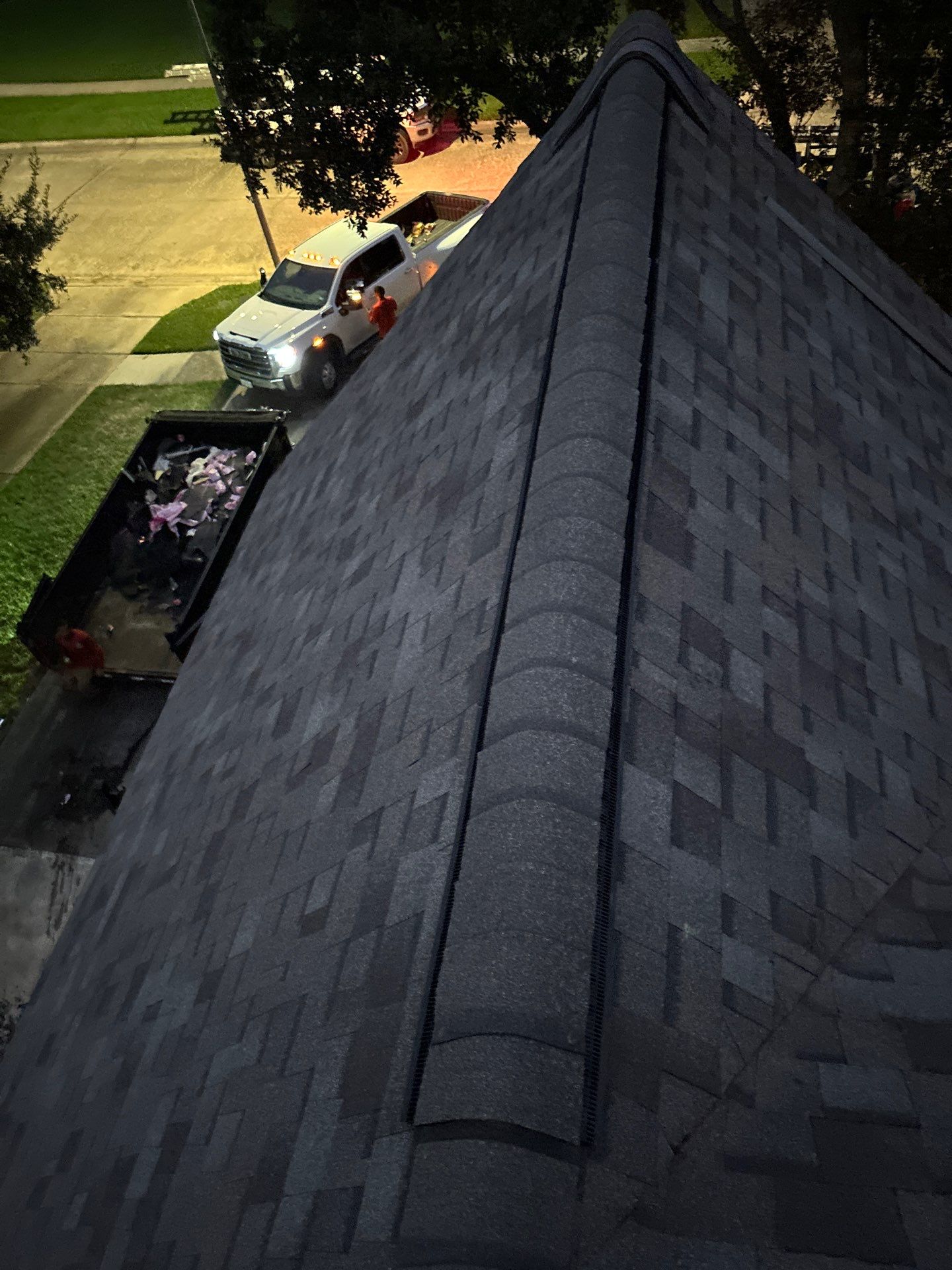 Residential Roofing Installation using Owen's Corning Duration (Lifetime) Shingles by Roof Repair Company