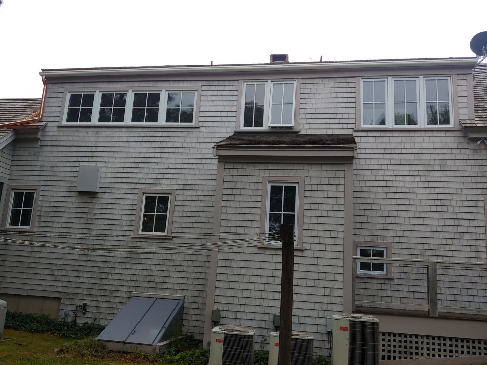 Gutter Installation using 4x5 FiberGlass Gutter by Gutter Pro Enterprises