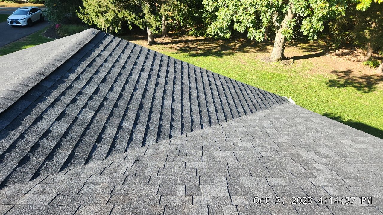 Residential Roofing Installation using Owens Corning Duration Onyx Black by A Plus Exterior