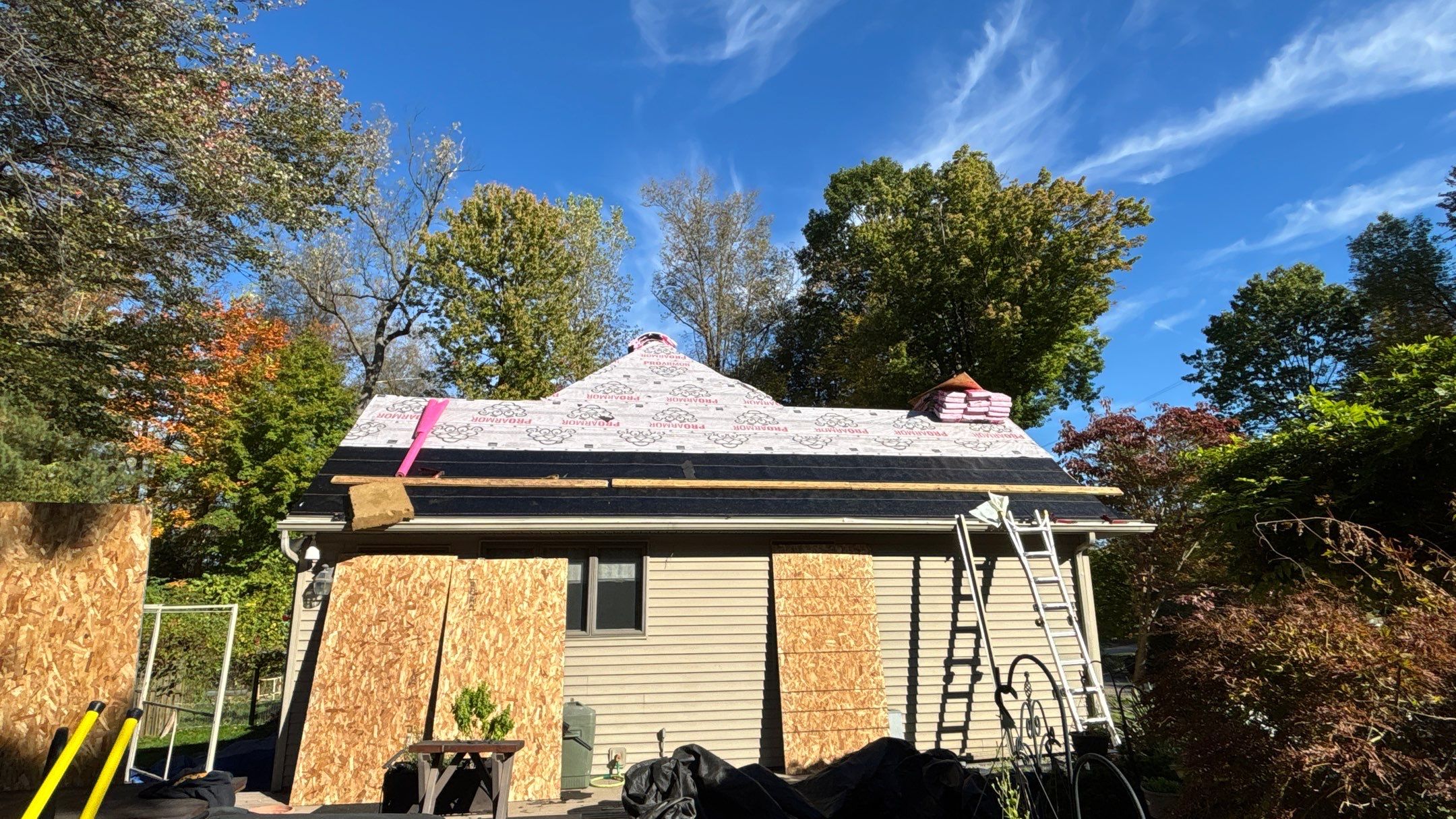 Roof Replacement using Owens Corning Driftwood by 180 Contractors