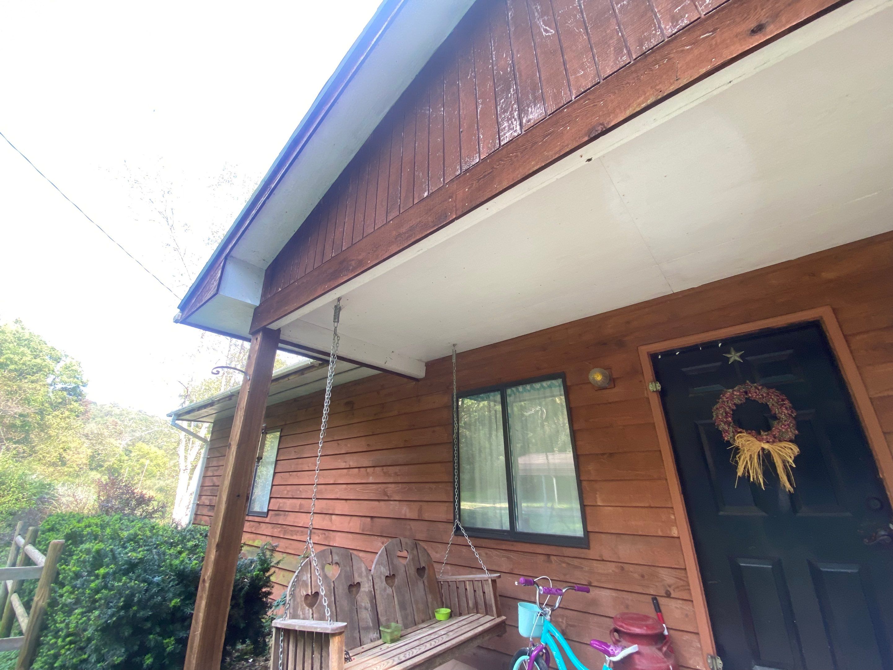 Metal Roof and Vinyl Siding, Soffit, Gutters using LifeTite Premium metal roofing  by Secure Construction Company Inc