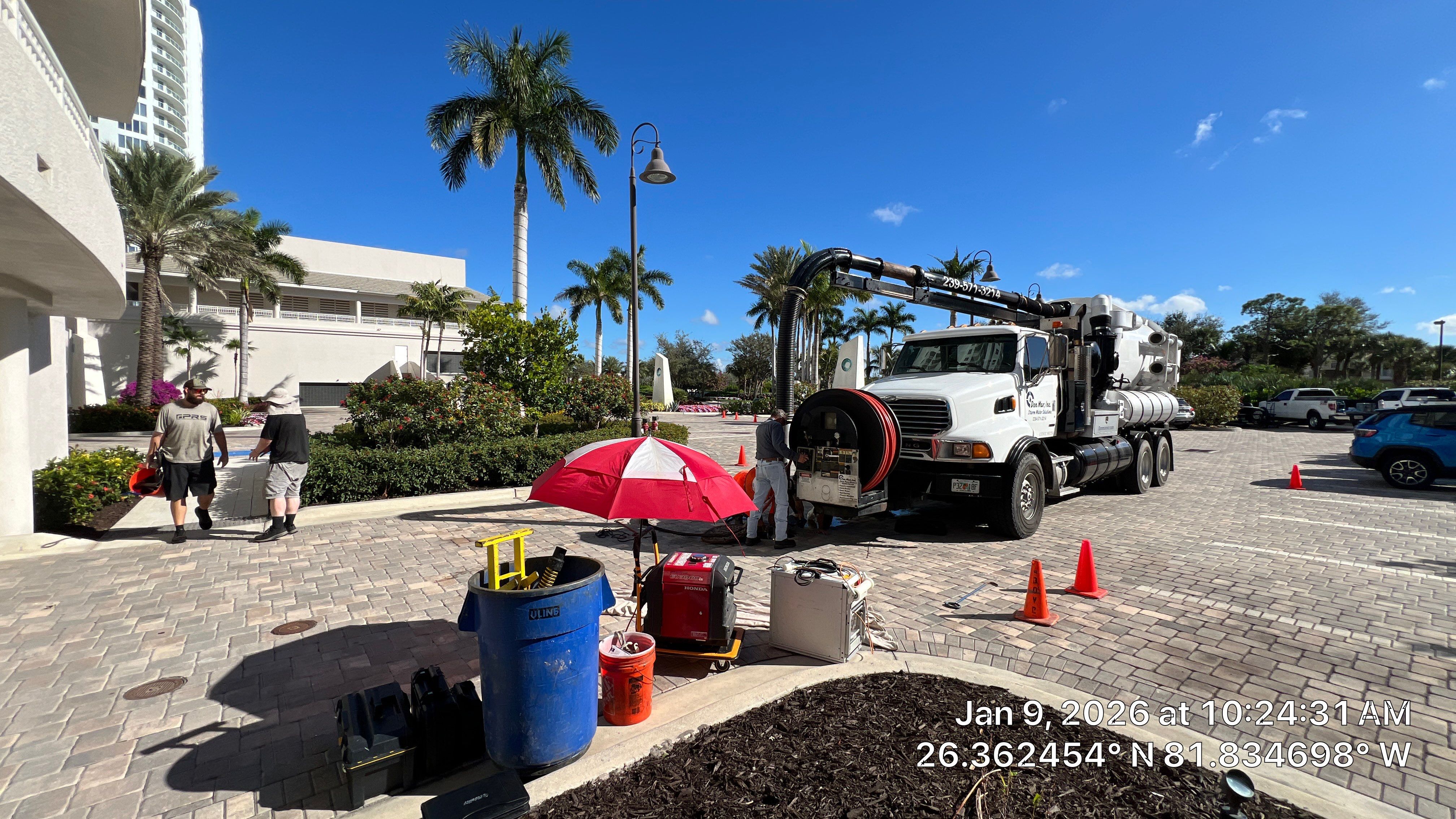 Bonita Bay Condo Stormwater System Maintenance with PRS by APS Power & Water