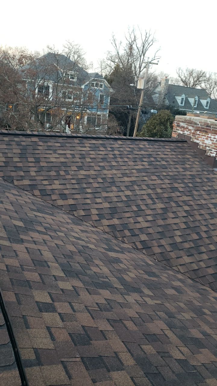 Arlington: CertainTeed Landmark Pro Designer Shingles in Max Def Burnt Sienna by RM Banning, Inc.