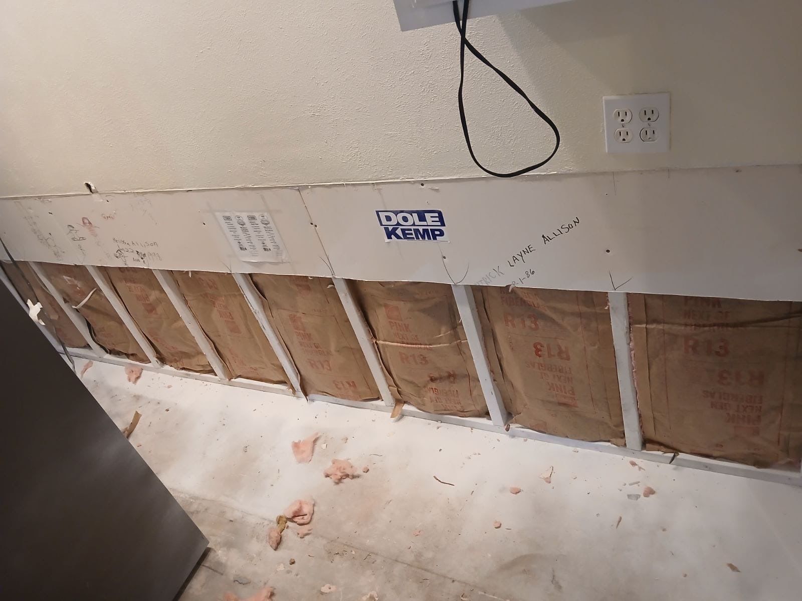 Home Remodel after Huge Water Damage by L&T General Contractors and Restoration INC